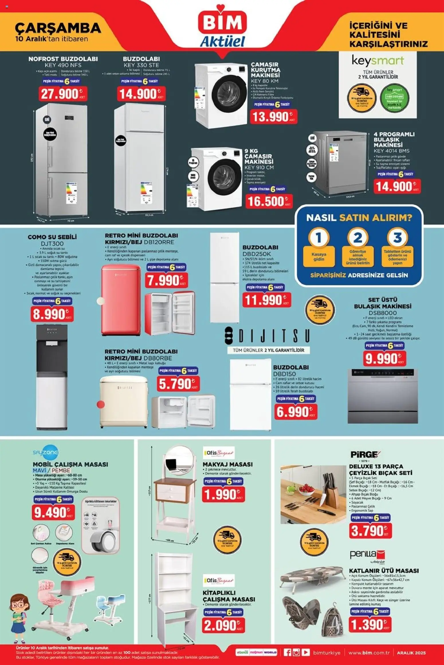 BİM Katalog Çarşamba - 10.12.2025 tarihinden itibaren geçerlidir | Sayfa: 2