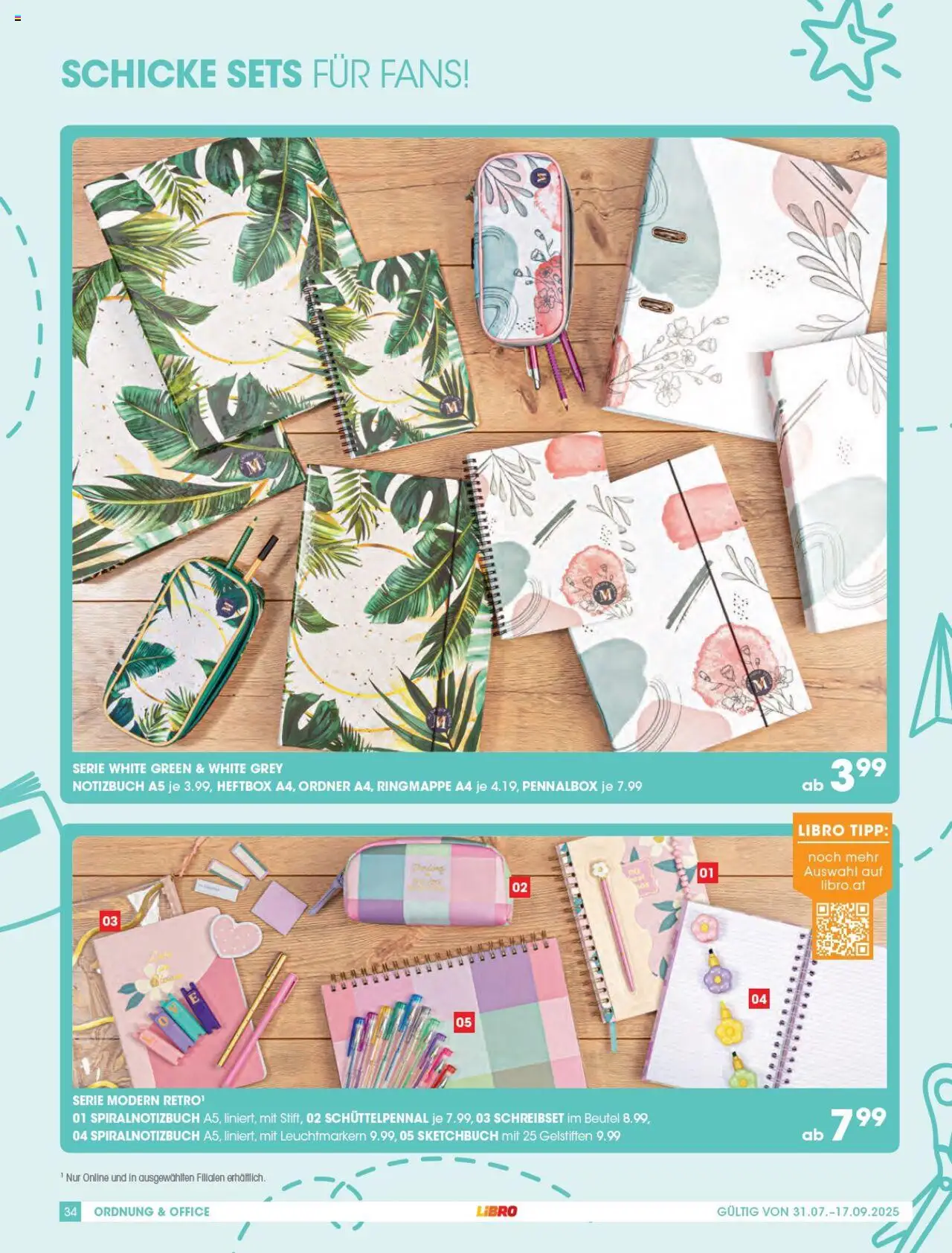 Libro Schulkatalog gültig ab 31.07.2025 | Seite: 34 | Produkte: Notizbuch