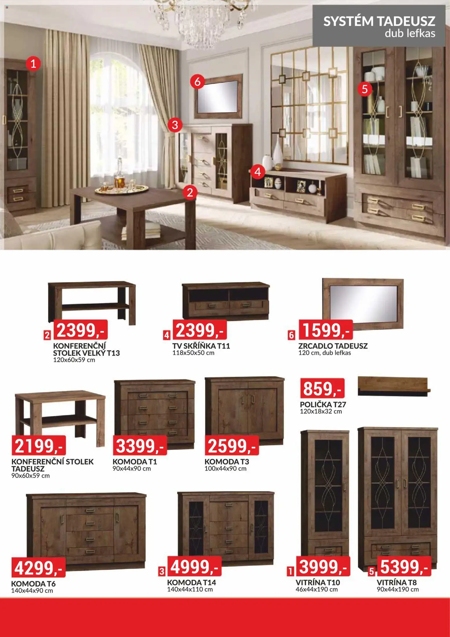 BAUMAX leták - Zařiďte si bydlení podle sebe od 01.03.2026 | Strana: 20 | Produkty: Polička, Tv skříňka, Stolek, Zrcadlo