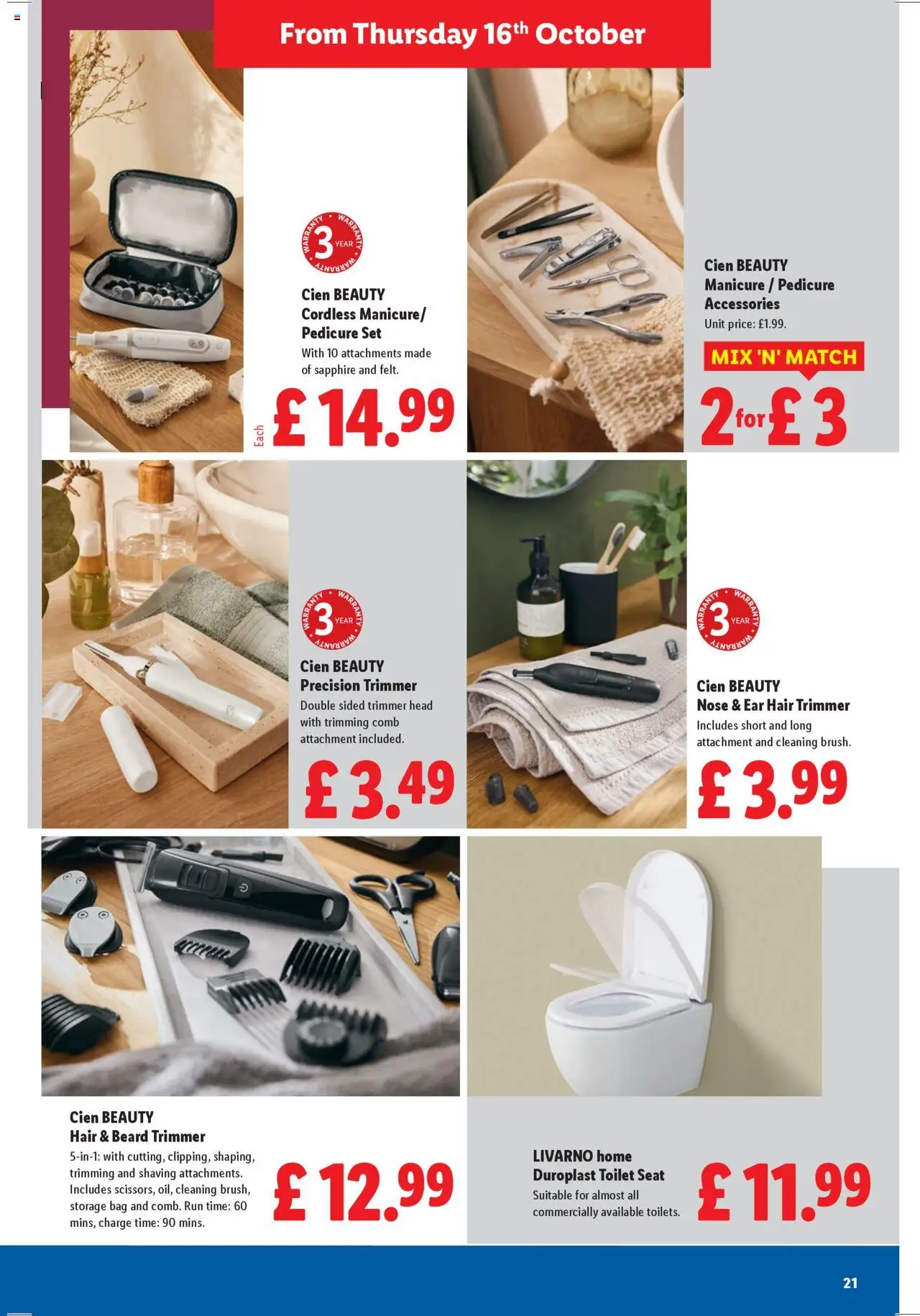 {H1} | Page: 21 | Products: Toilet, Bag