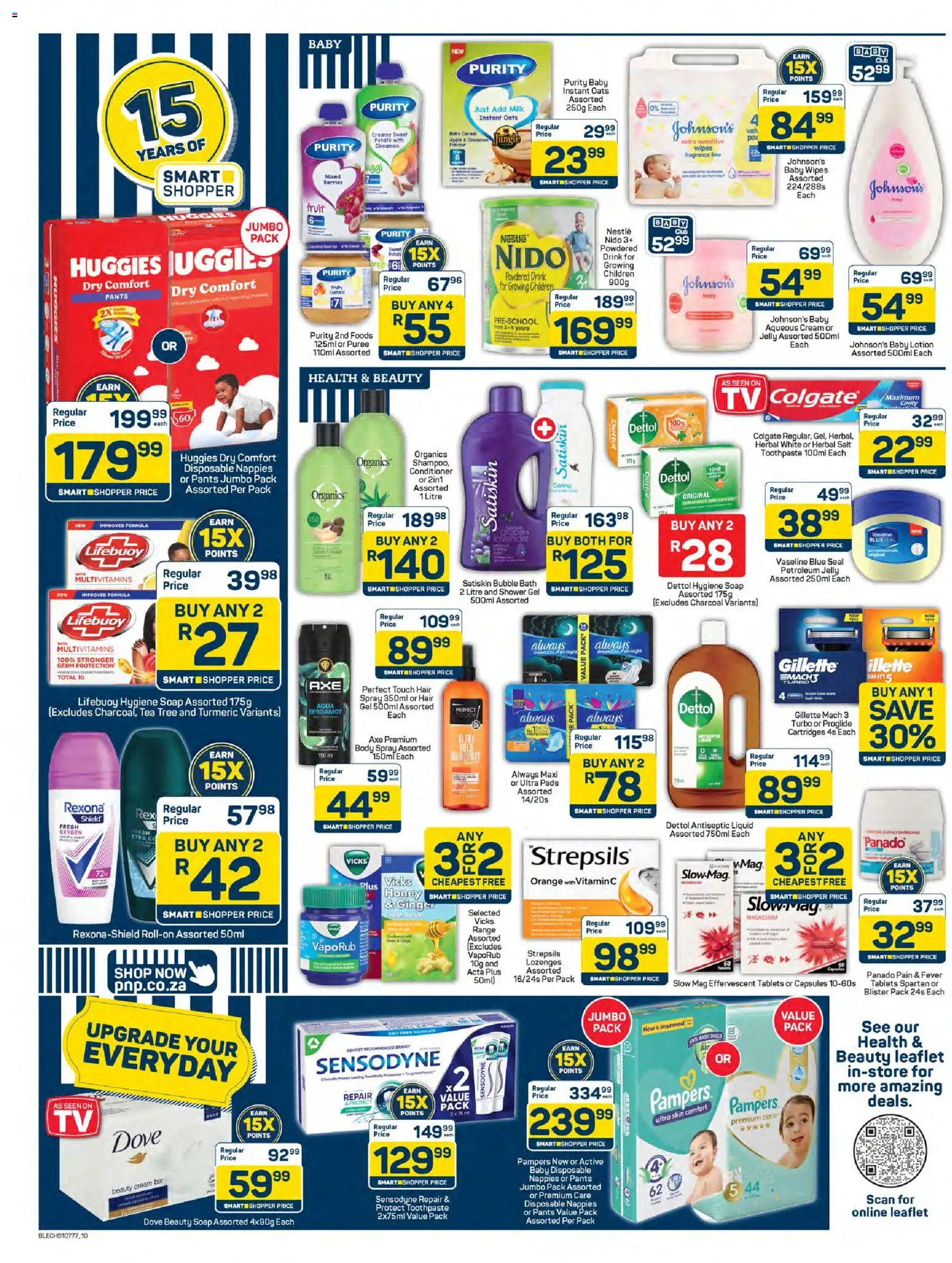New Pick n Pay catalogue – valid from 24.04.2026 | Page: 10 | Products: Pants, Custard, Fragrance, Toothpaste