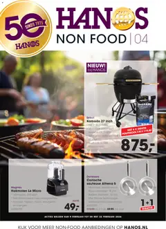 Hanos - Non food folder - Voorbeeld van een folder van Hanos, geldig van 09.02.2026