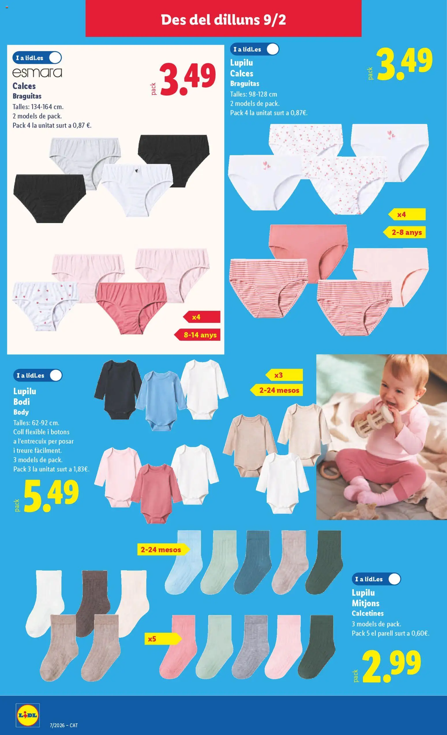 Lidl folleto de bazar │ válido desde el 09.02.2026 | Página: 16 | Productos: Body