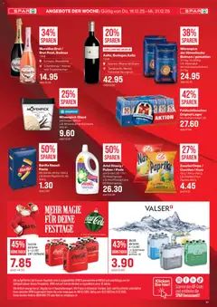 SPAR Aktionen ab 18.12.2025 gültig | Seite: 23 | Produkte: Barilla, Rapsöl, Merlot, Chips