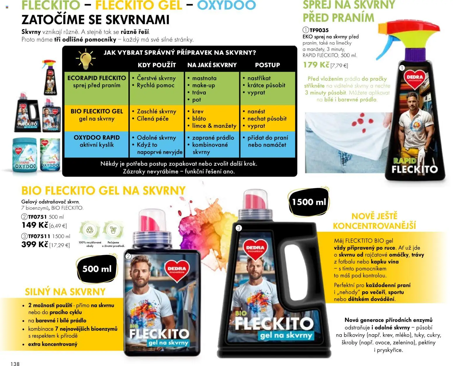 Nové Dedra akcie – leták je platný od 24.04.2026 | Strana: 38 | Produkty: Práčky