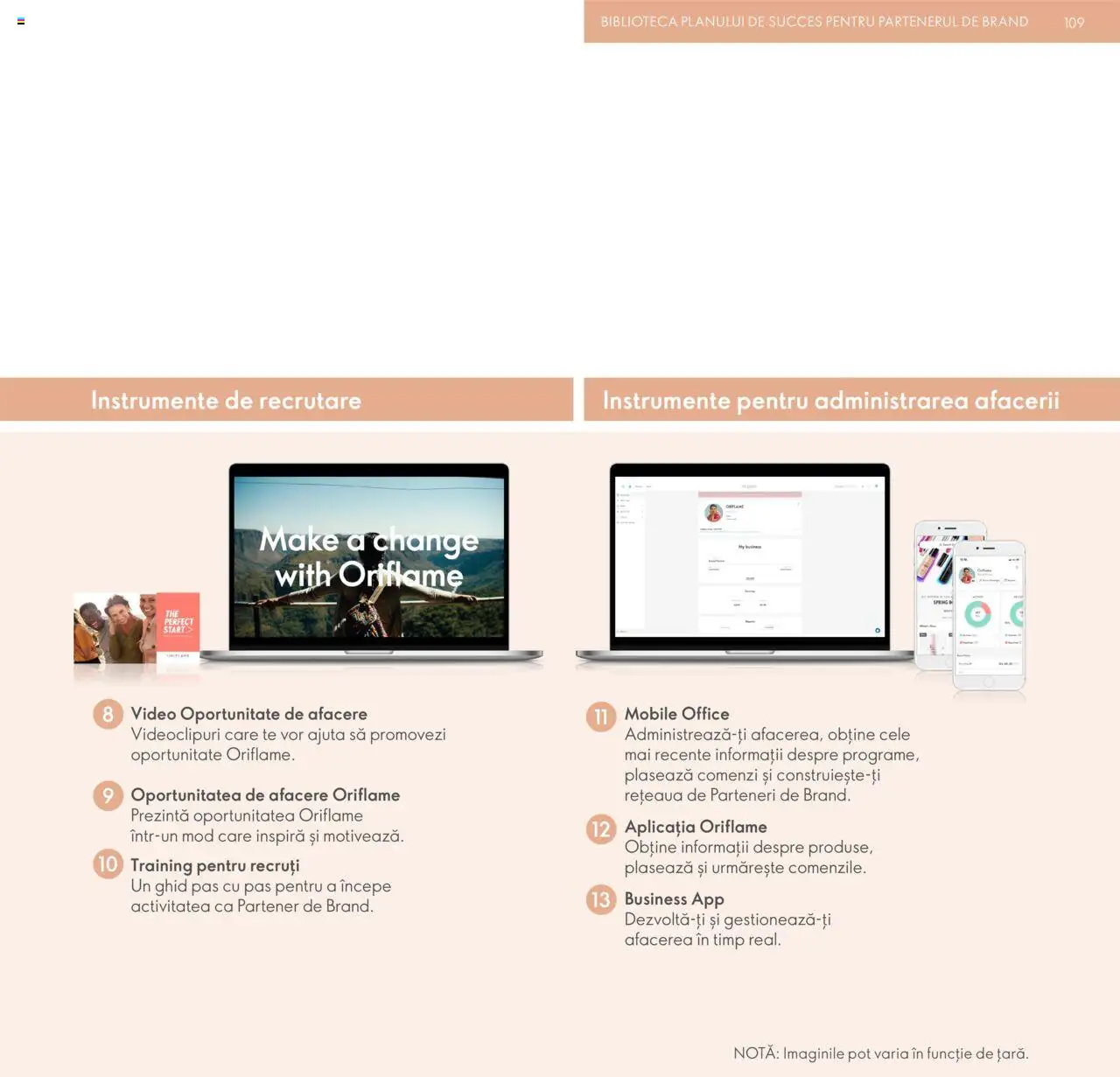 Noul catalog Oriflame – valabil de la 09.07.2024 | Pagină: 109 | Produse: Video, Bibliotecă