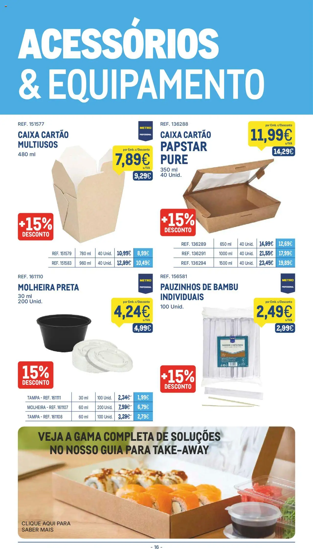 Makro folheto │ válido de 19.08.2025 | Página: 16 | Produtos: Caixa