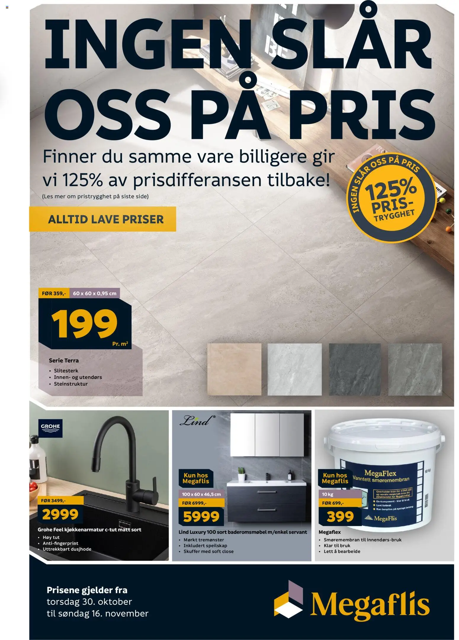 {H1} | Side: 1 | Produkter: Servant, Speilskap