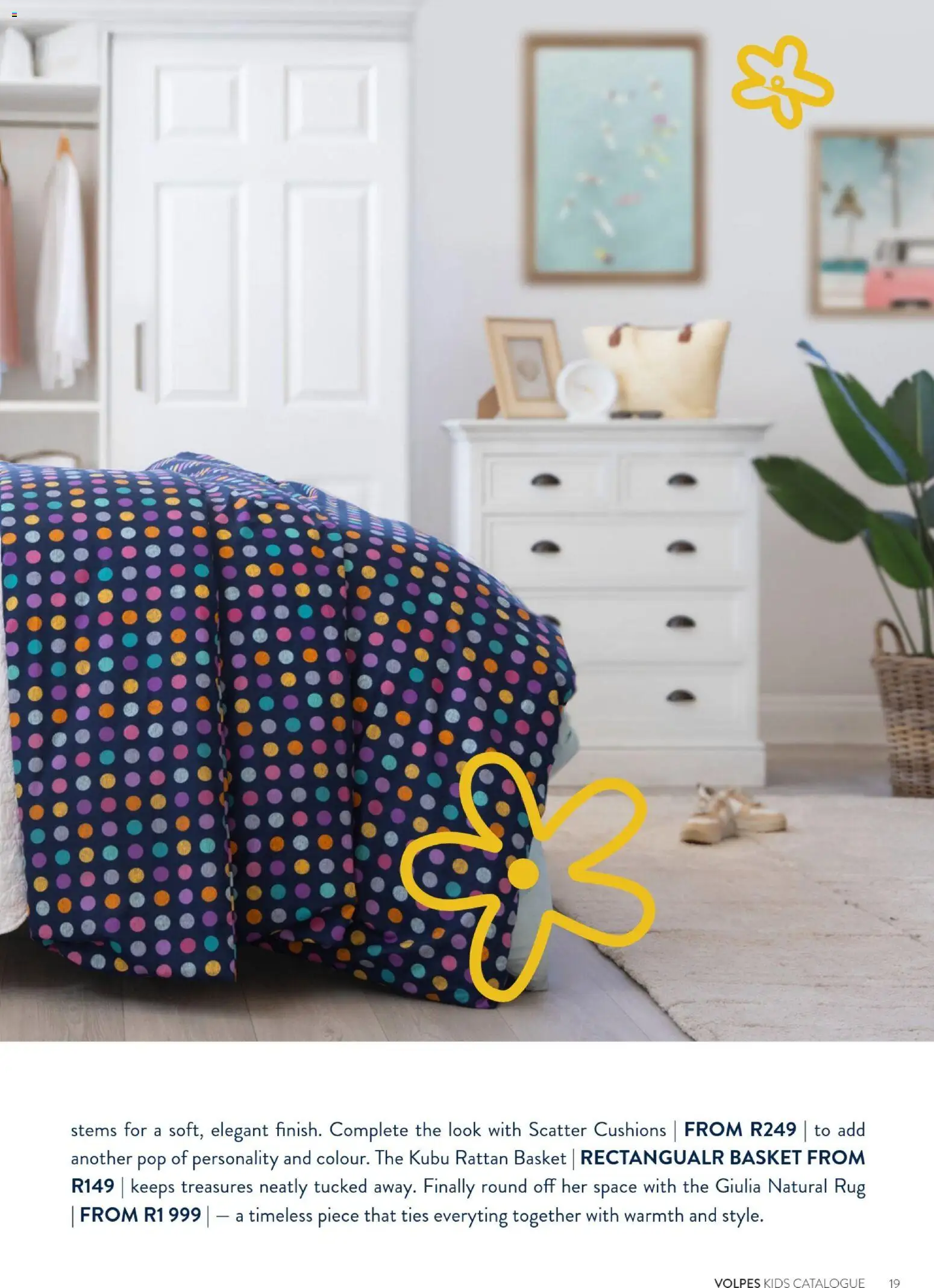 New Volpes catalogue – valid from 18.11.2025 | Page: 35 | Products: Ties, Rug, Basket