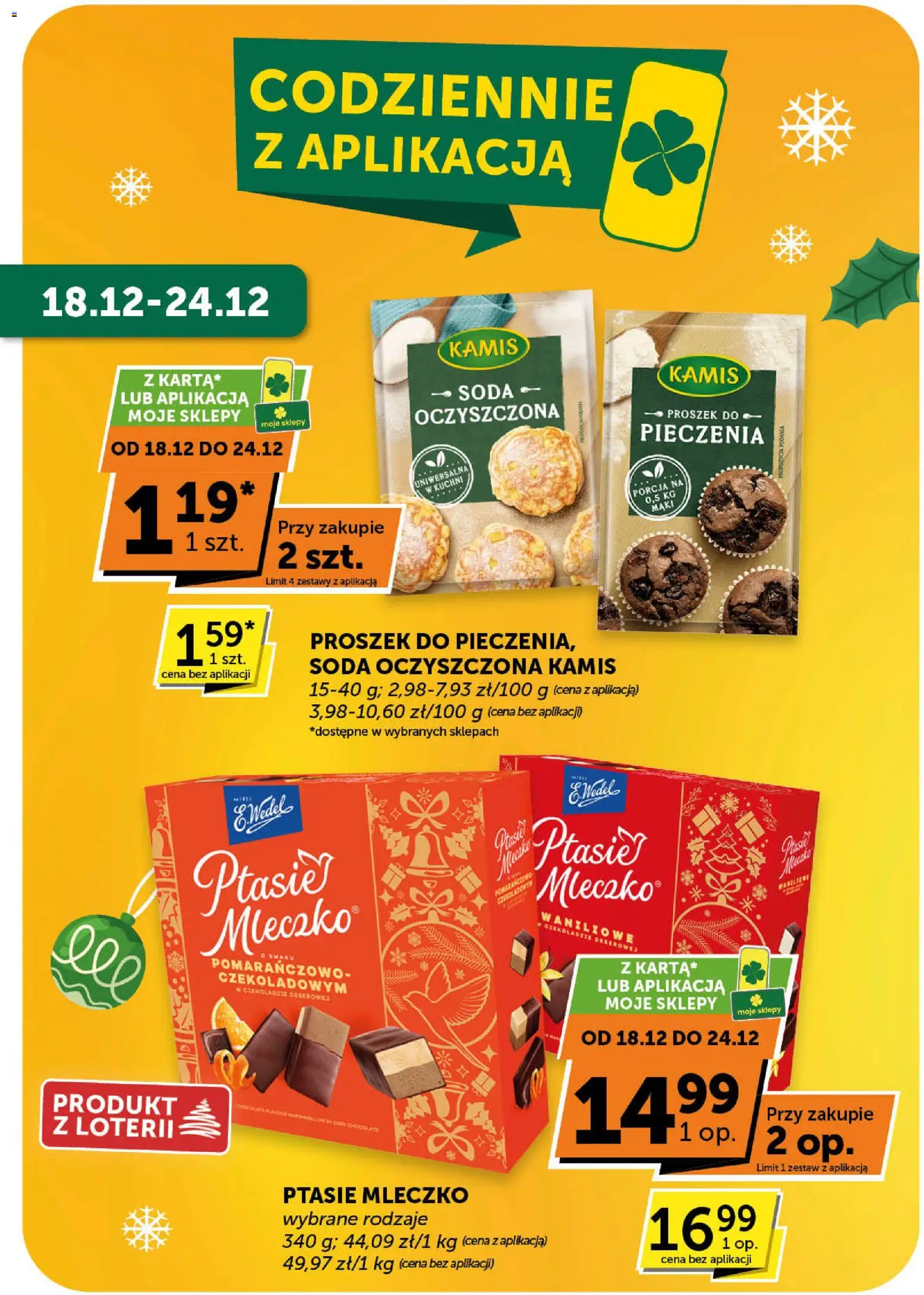 ABC Gazetka od 11.12.2025 | Strona: 34 | Produkty: Soda oczyszczona, Ptasie mleczko