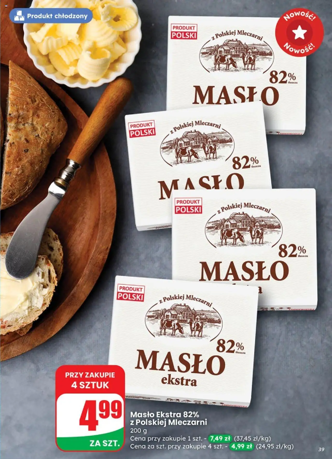 Dino Gazetka od 15.10.2025 | Strona: 39 | Produkty: Masło