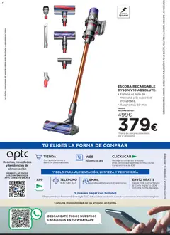 Vista previa Hipercor catálogo válido desde el 20.11.2025 | Página: 63 | Productos: Escoba, Teléfono