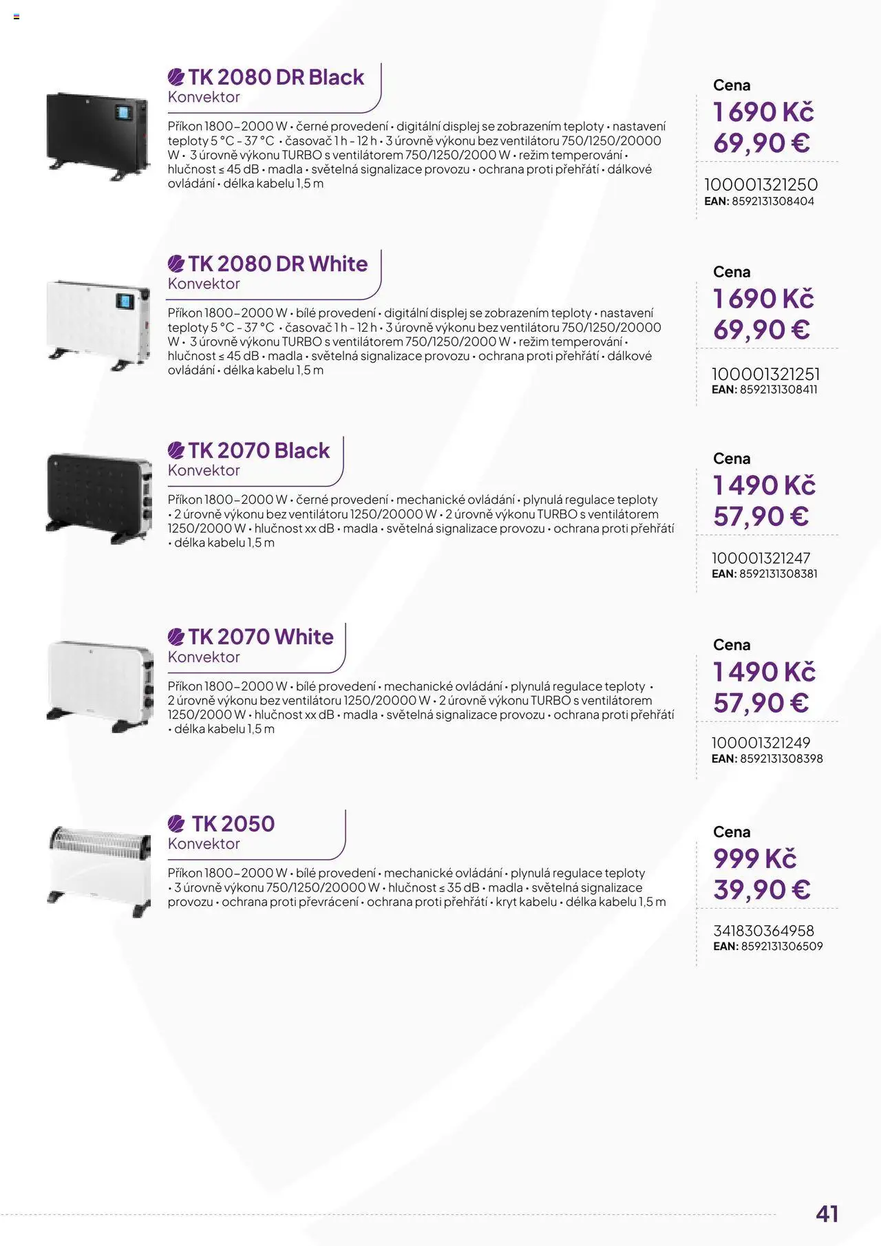 Expert elektro katalog - ECG - Malé domácí spotřebiče od 01.10.2024 | Strana: 41 | Produkty: Časovač