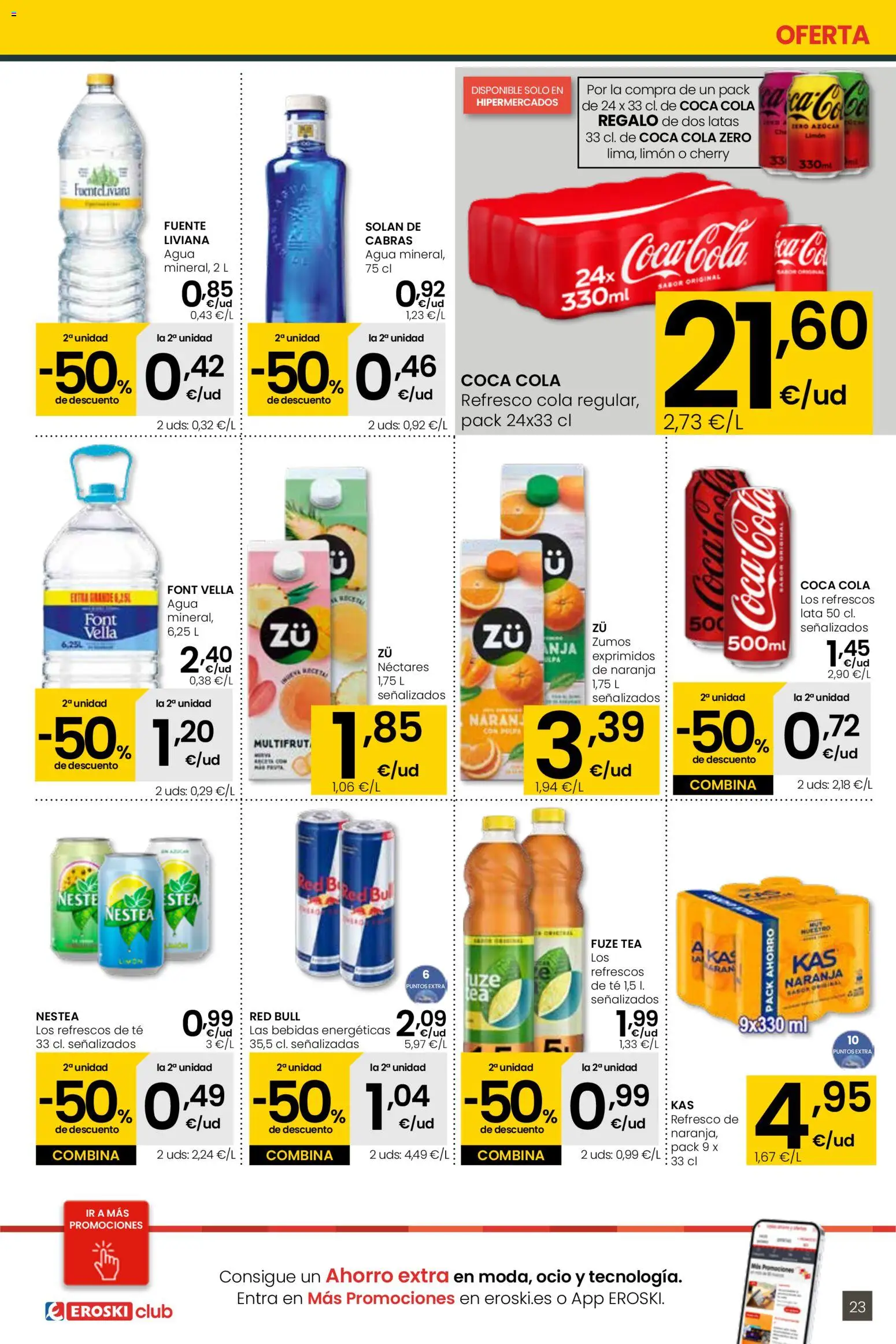 Eroski - Más de 2000 productos siempre a buen precio │ válido desde el 15.01.2026 | Página: 23 | Productos: Té