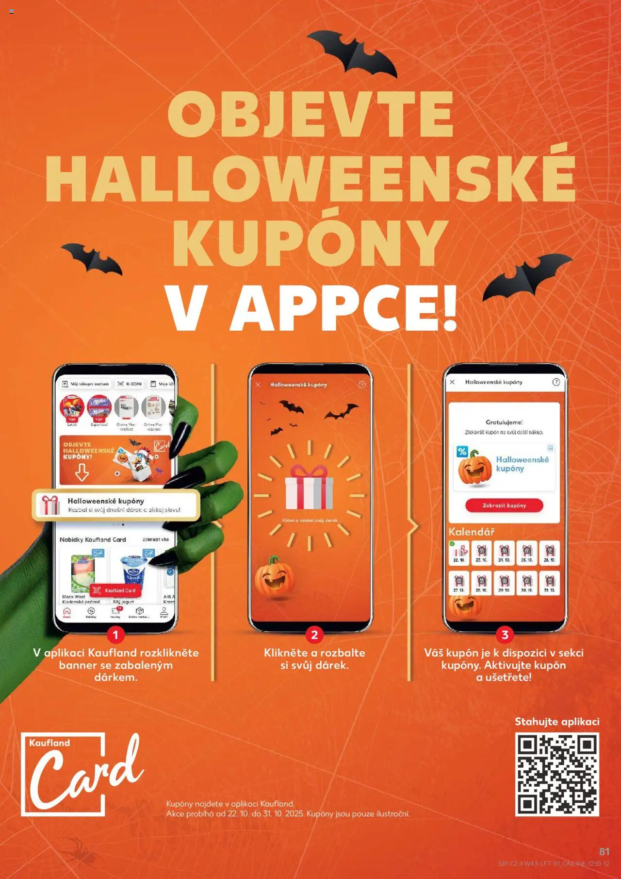 Kaufland leták - Plzeň Bory od 22.10.2025 | Strana: 81 | Produkty: Jogurt, Krém, Kalendář, Maso