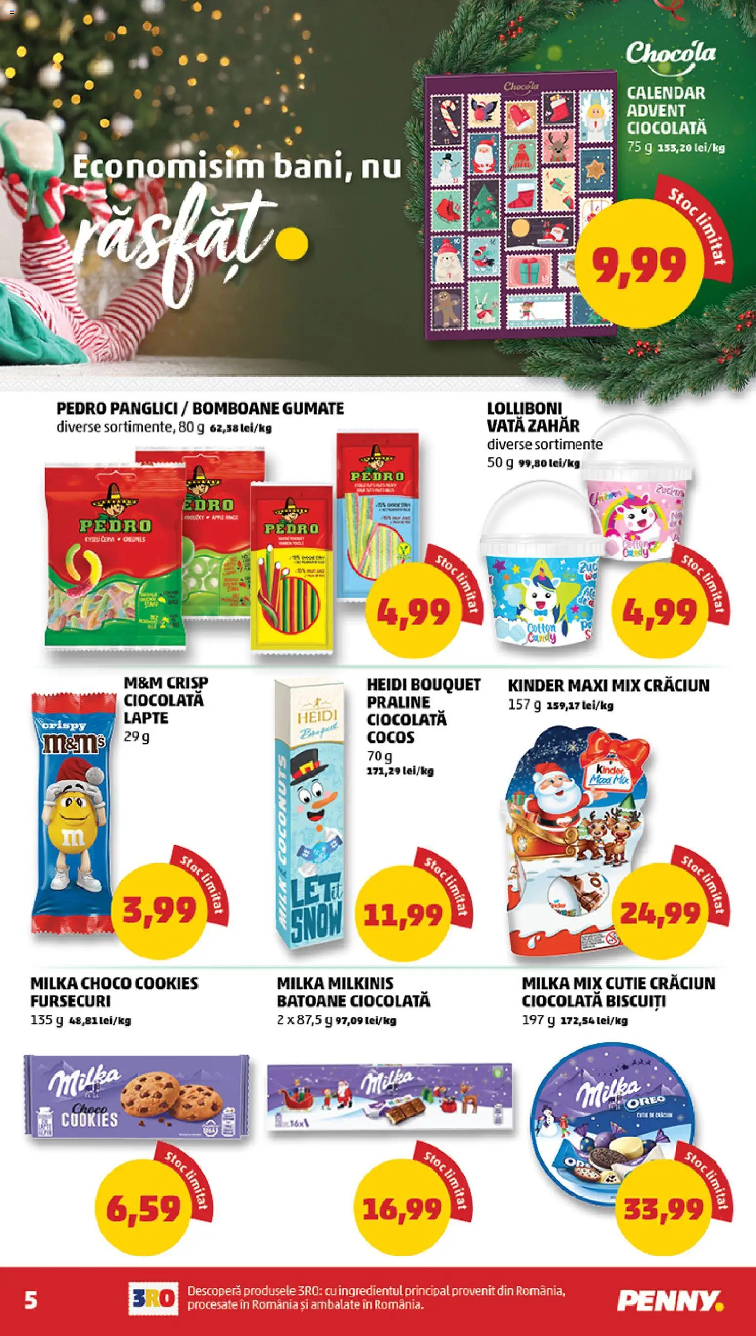 Noul catalog PENNY – valabil de la 26.11.2025 | Pagină: 5 | Produse: Cutie, Ciocolată, Bomboane, Biscuiți