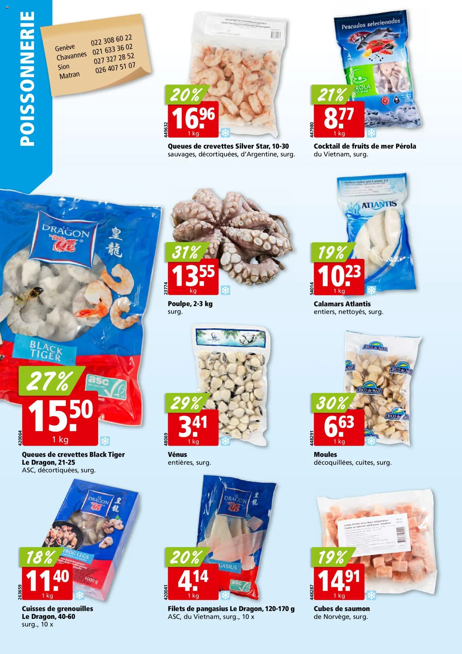 Aligro Aktionen Chavannes, Matran, Genève, Sion – gültig ab 19.01.2026 | Seite: 4 | Produkte: Lachs