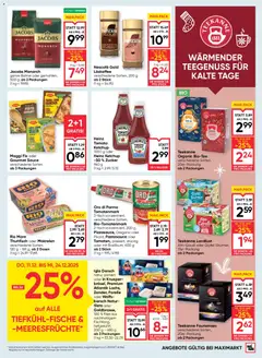 Maximarkt Flugblatt ab 11.12.2025 gültig | Seite: 11 | Produkte: Ketchup, Zucker, Pfeffer