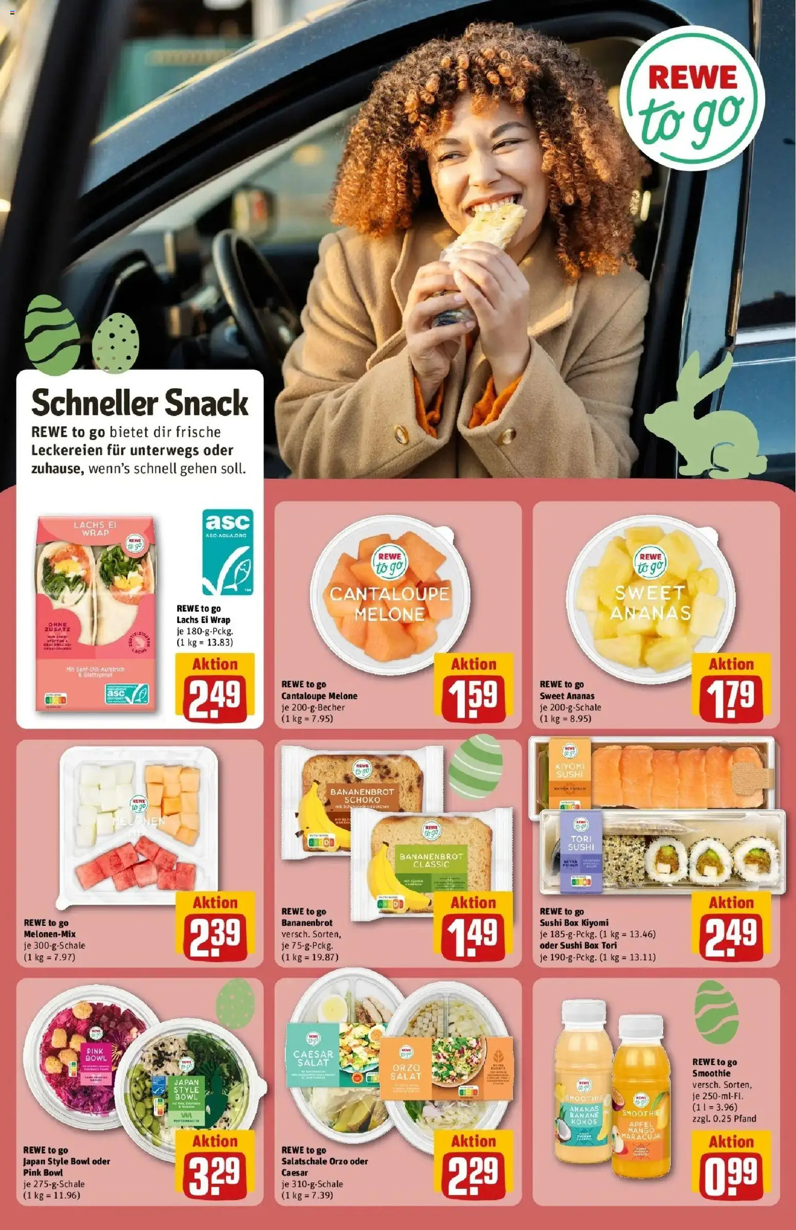 Rewe Prospekt Egelsbach	 – gültig ab 15.03.2026 | Seite: 16 | Produkte: Äpfel, Ananas, Lachs, Melone