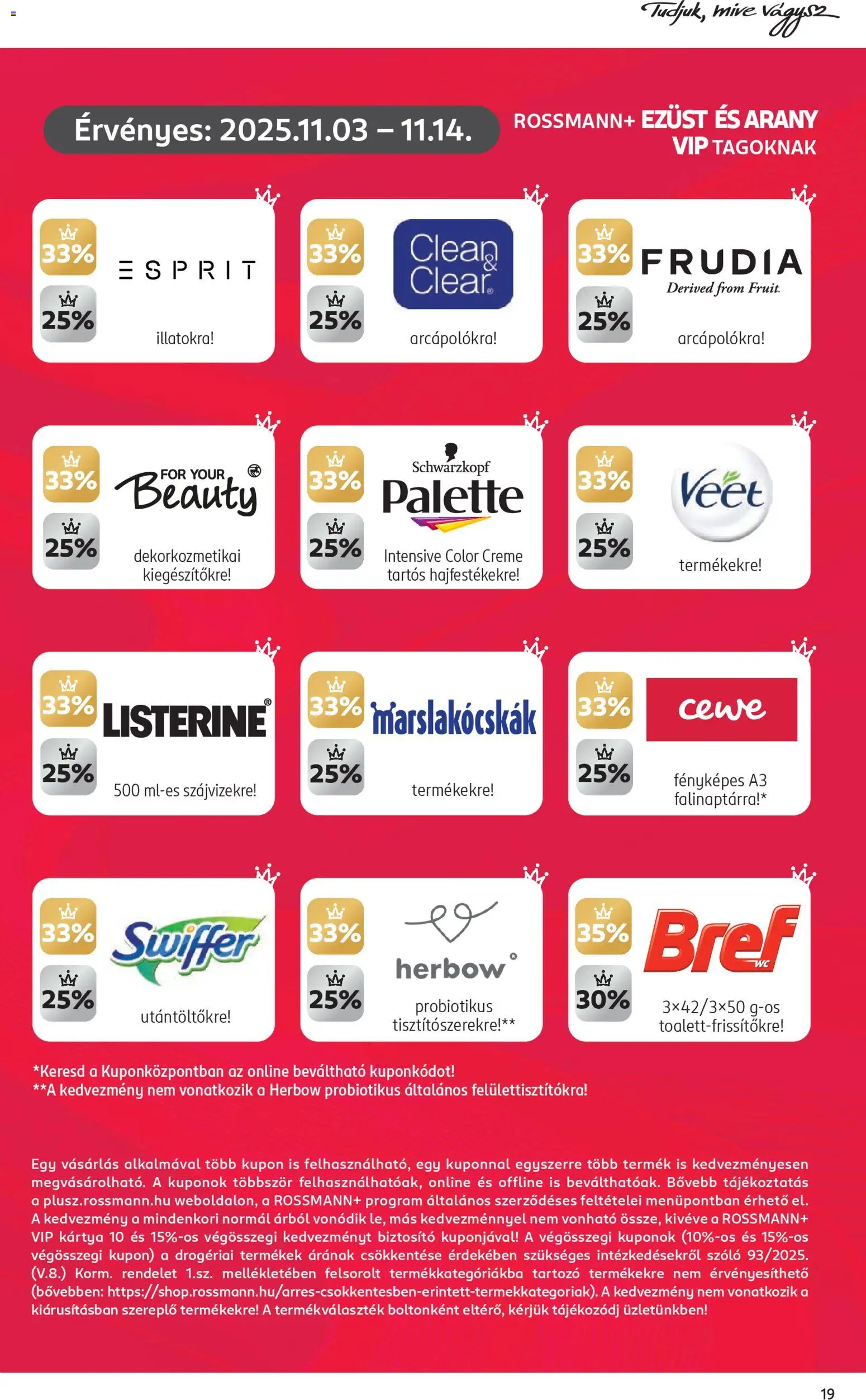 Rossmann akciós ujság - amely érvényes a következő dátumtól: 03.11.2025 | Oldal: 21 | Termékek: Szőlő, Multivitamin