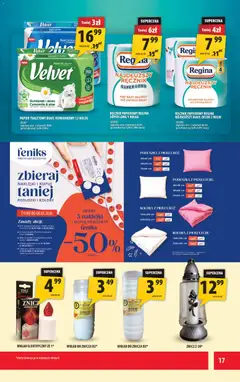 Pogląd oferty "Arhelan Gazetka" - ważna od 27.02.2026 | Strona: 17 | Produkty: Aloes, Poduszka, Róż, Kołdra