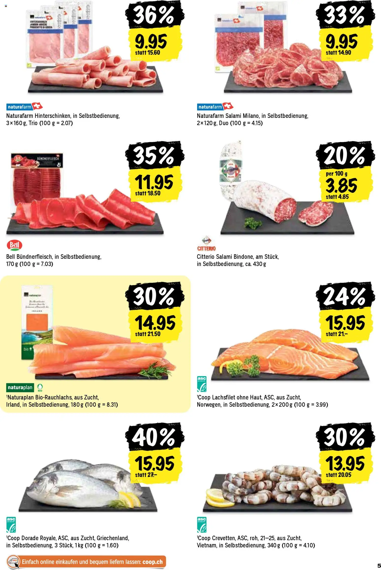 Coop Aktionen – gültig ab 11.12.2025 | Seite: 5 | Produkte: Salami