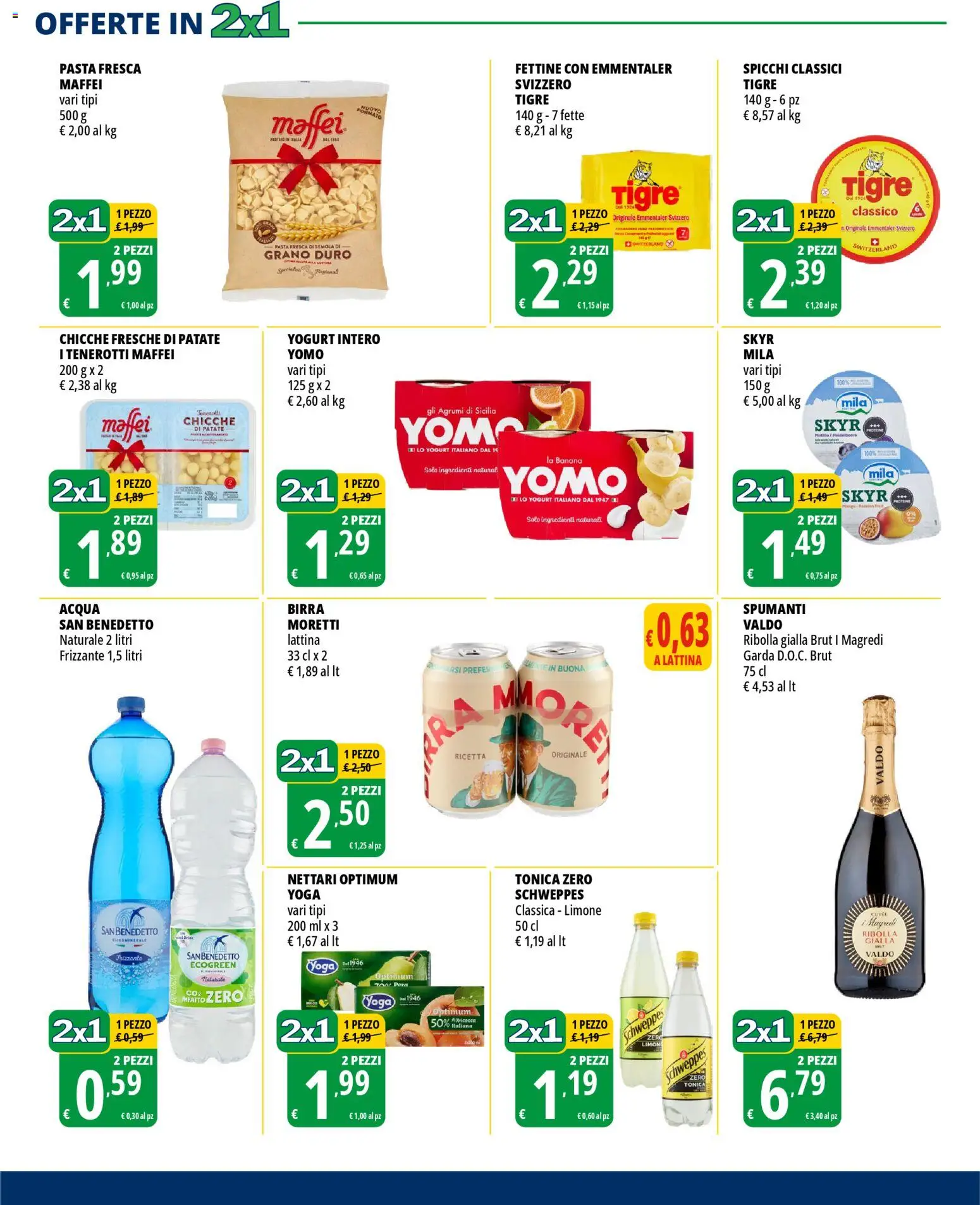 Volantino Tigros del 07.04.2026 | Pagina: 3 | Prodotti: Birra, Patate, Limone, Agrumi