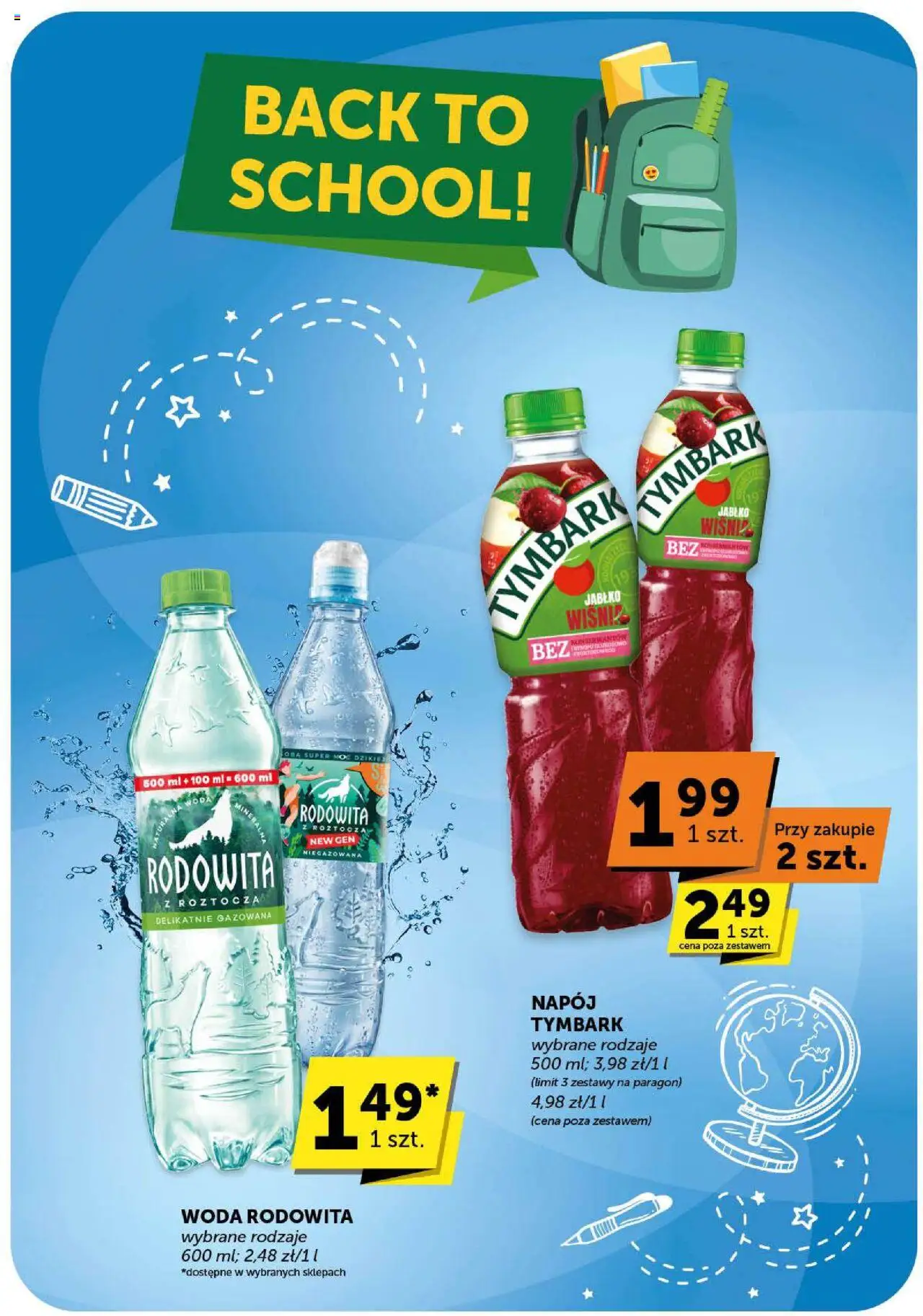 Euro Sklep Gazetka od 04.09.2025 | Strona: 34 | Produkty: Woda