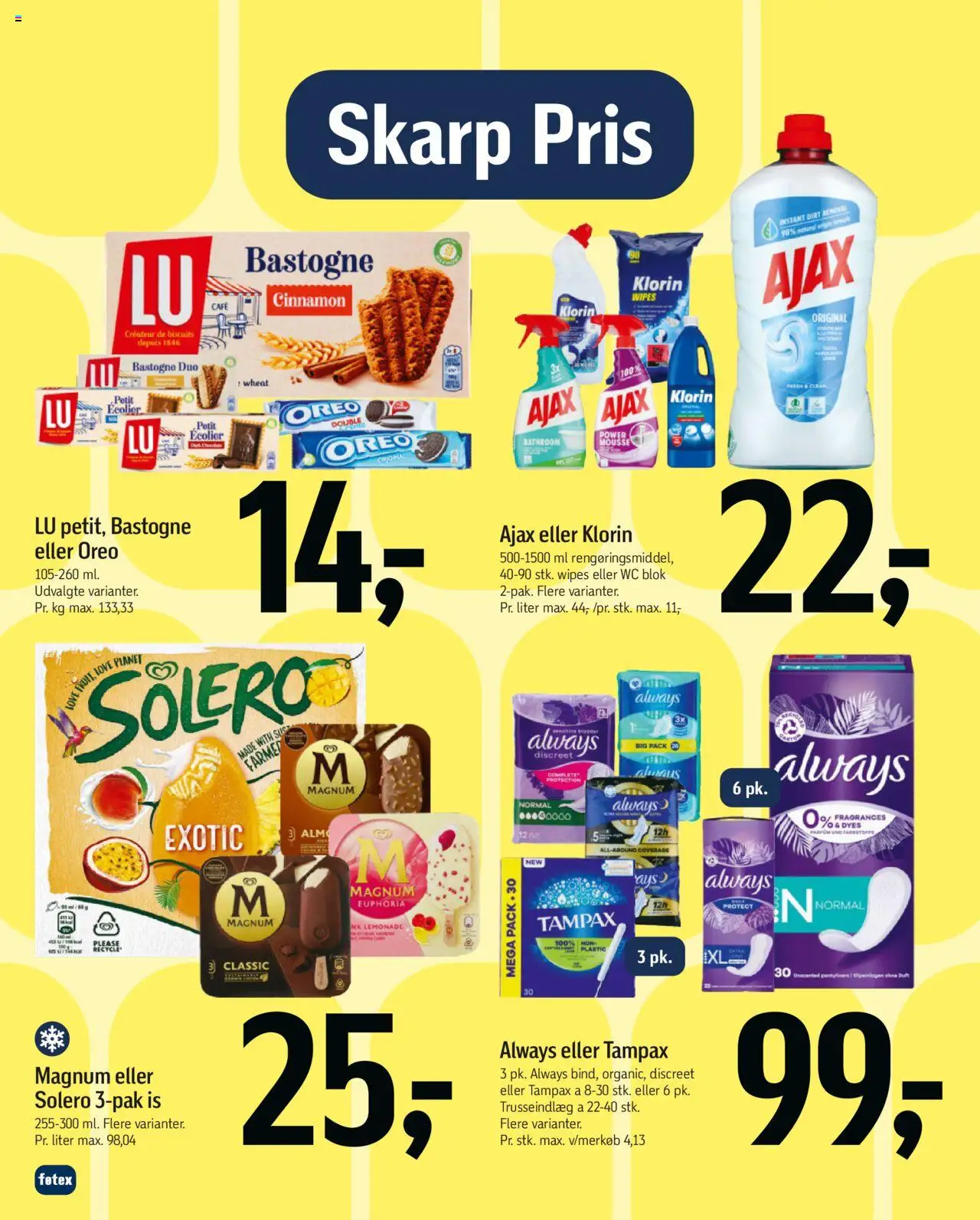 Føtex Tilbudsavis gyldig fra 25.07.2025 | Side: 2 | Produkter: WC blok, Is, Oreo