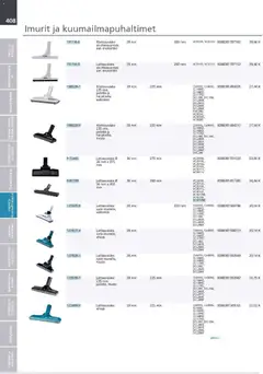 Makita-mainoslehti voimassa 24.03.2026 alkaen | Sivu: 408 | Tuotteet: Monitoimikone, Käsineet