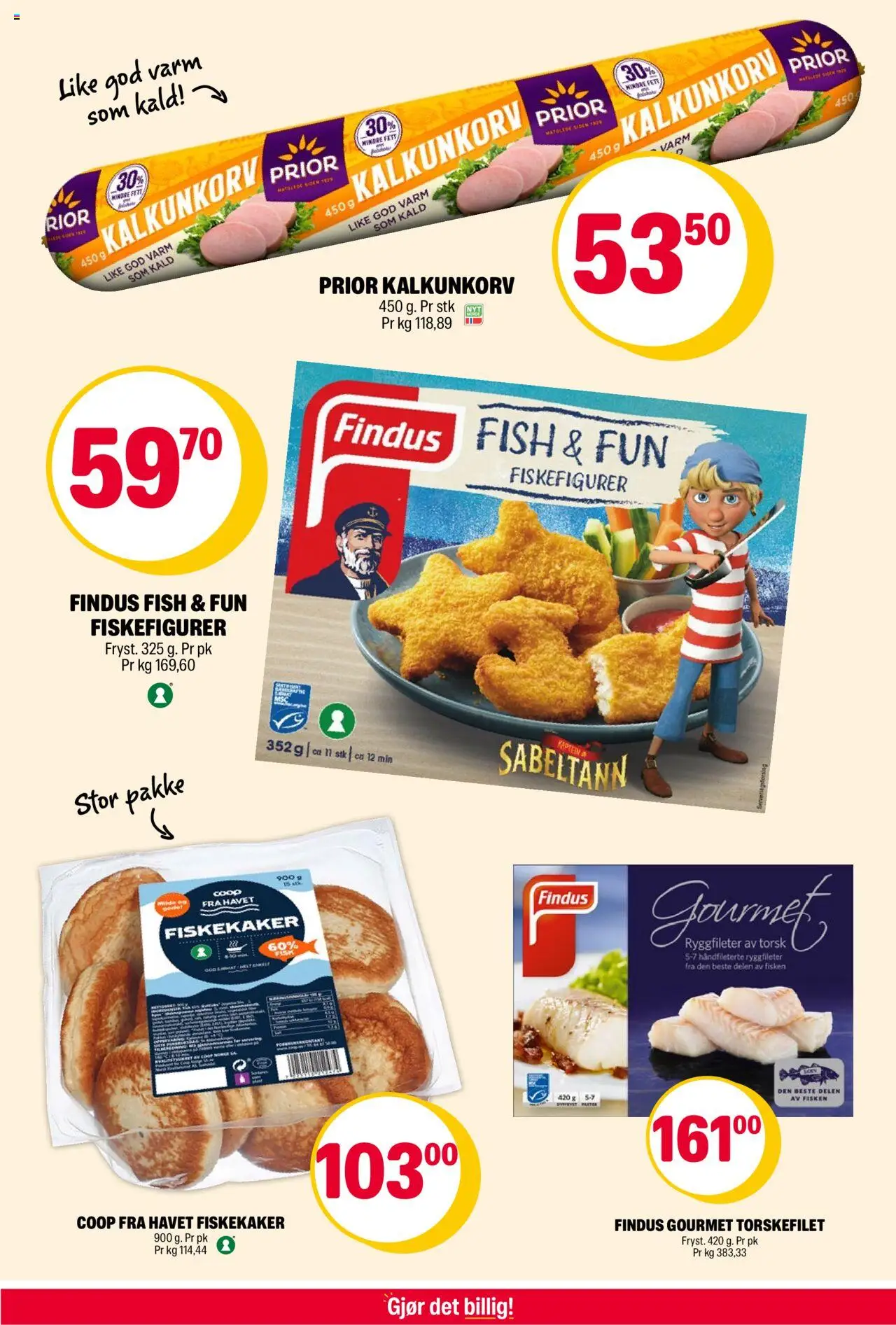  | Side: 5 | Produkter: Fisk, Шурупи