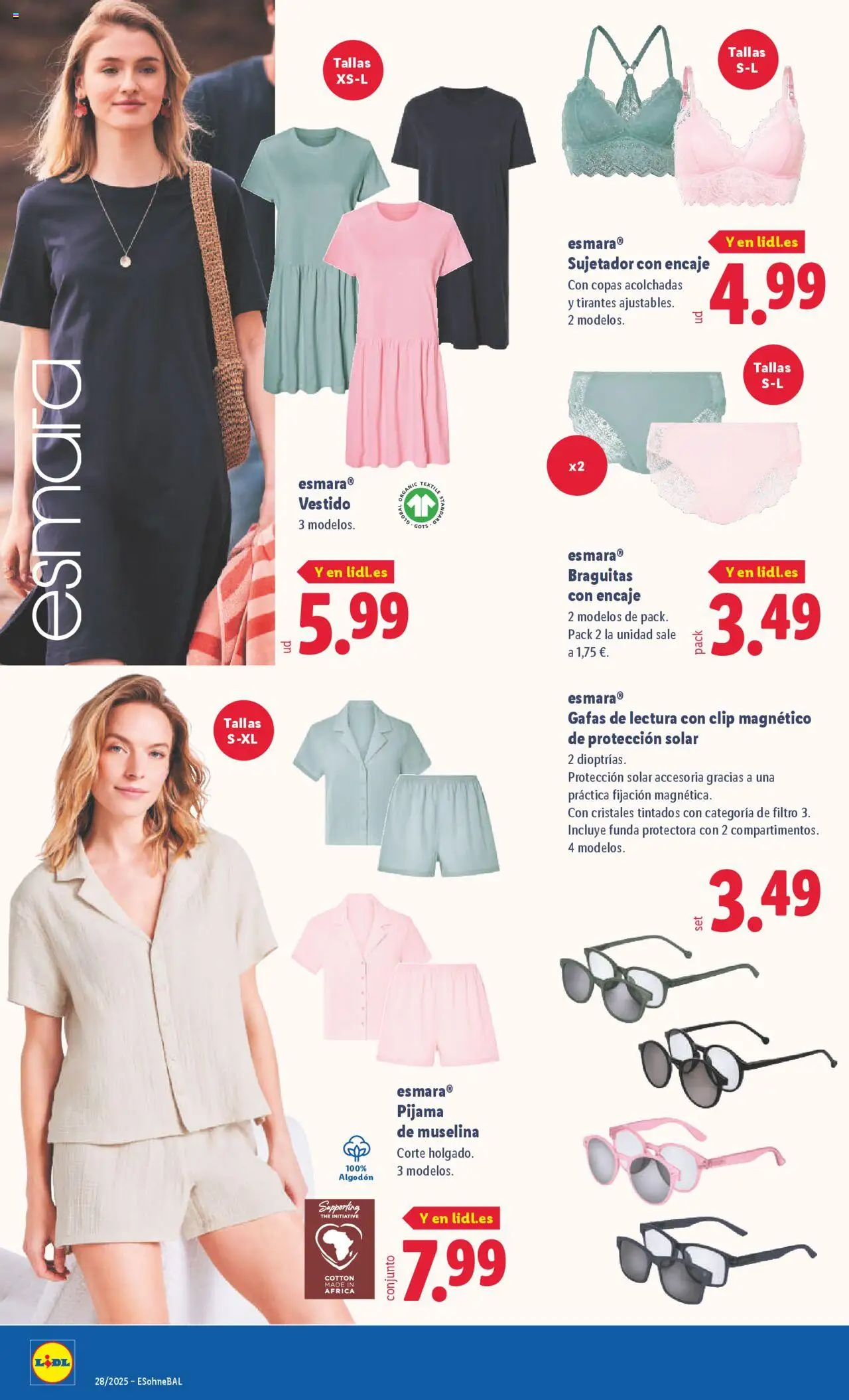 Lidl catálogo de bazar MAD │ válido desde el 07.07.2025 | Página: 22 | Productos: Pijama, Funda