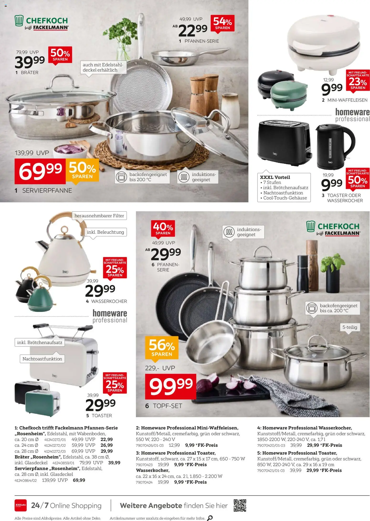 XXXL Lutz - Black Friday – gültig ab 16.11.2025 | Seite: 8 | Produkte: Wasserkocher, Toaster