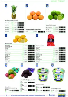 Metro leták platný od 05.12.2025 | Strana: 35 | Produkty: Pomaranče, Ananás, Avokádo, Grapefruit