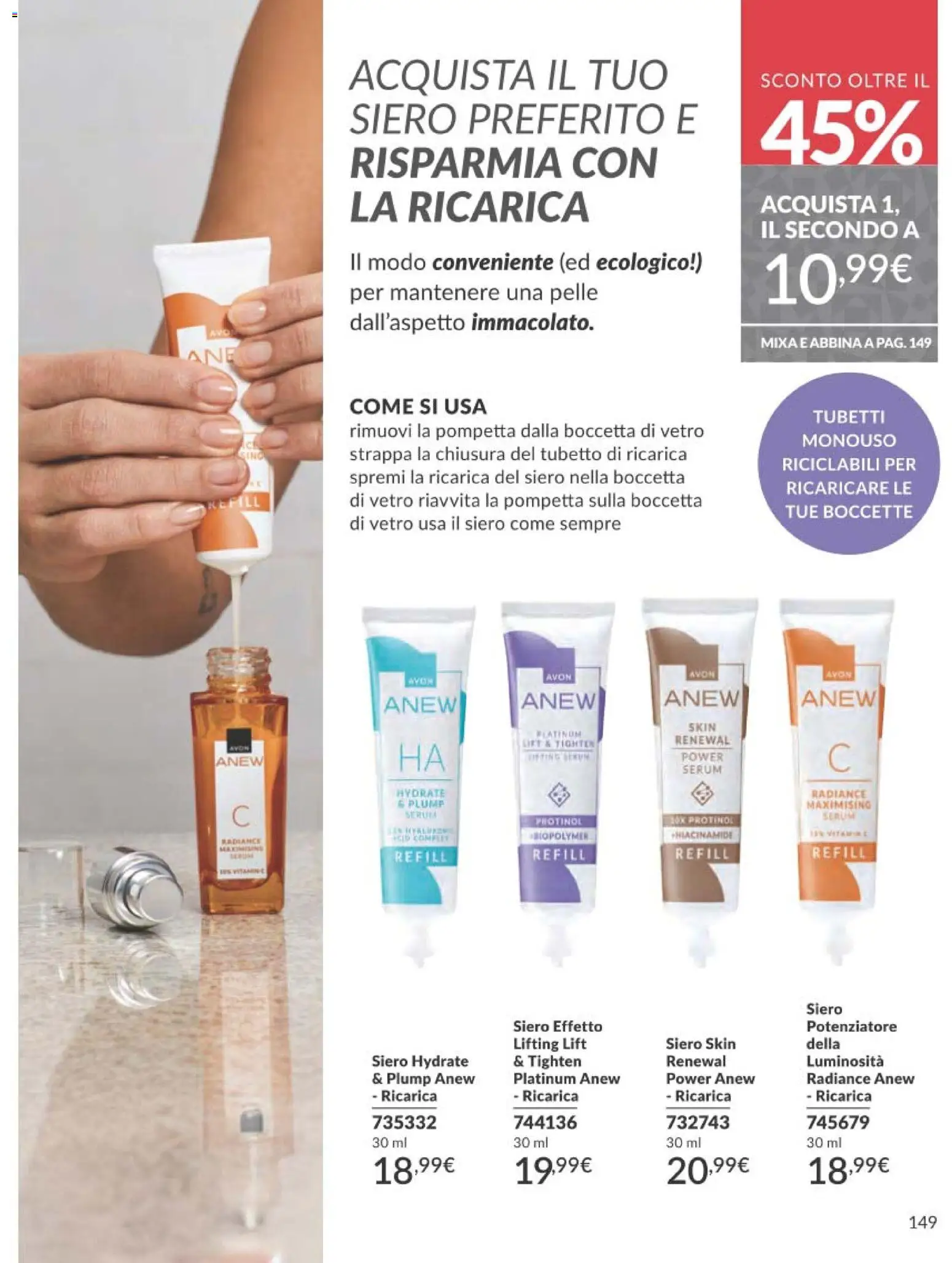 Volantino Avon del 01.11.2025 | Pagina: 149