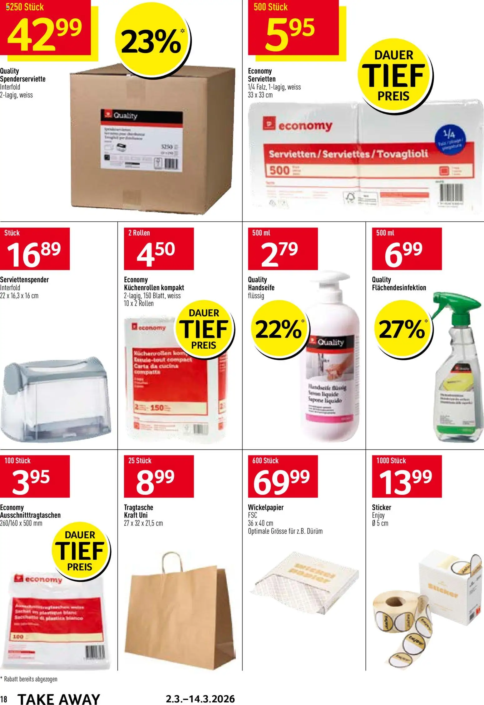 Prodega Aktionen Take Away – gültig ab 02.03.2026 | Seite: 18