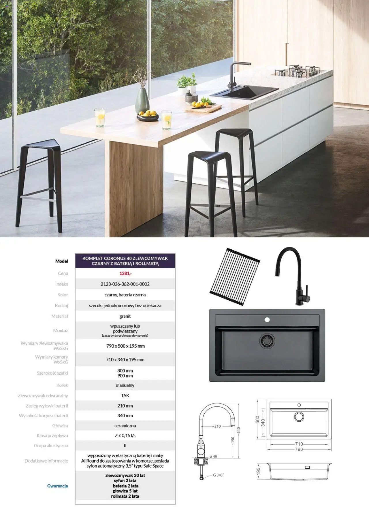 Salony Agata Gazetka - Alveus Armatura od 01.09.2025 | Strona: 15 | Produkty: Baterie, Bateria