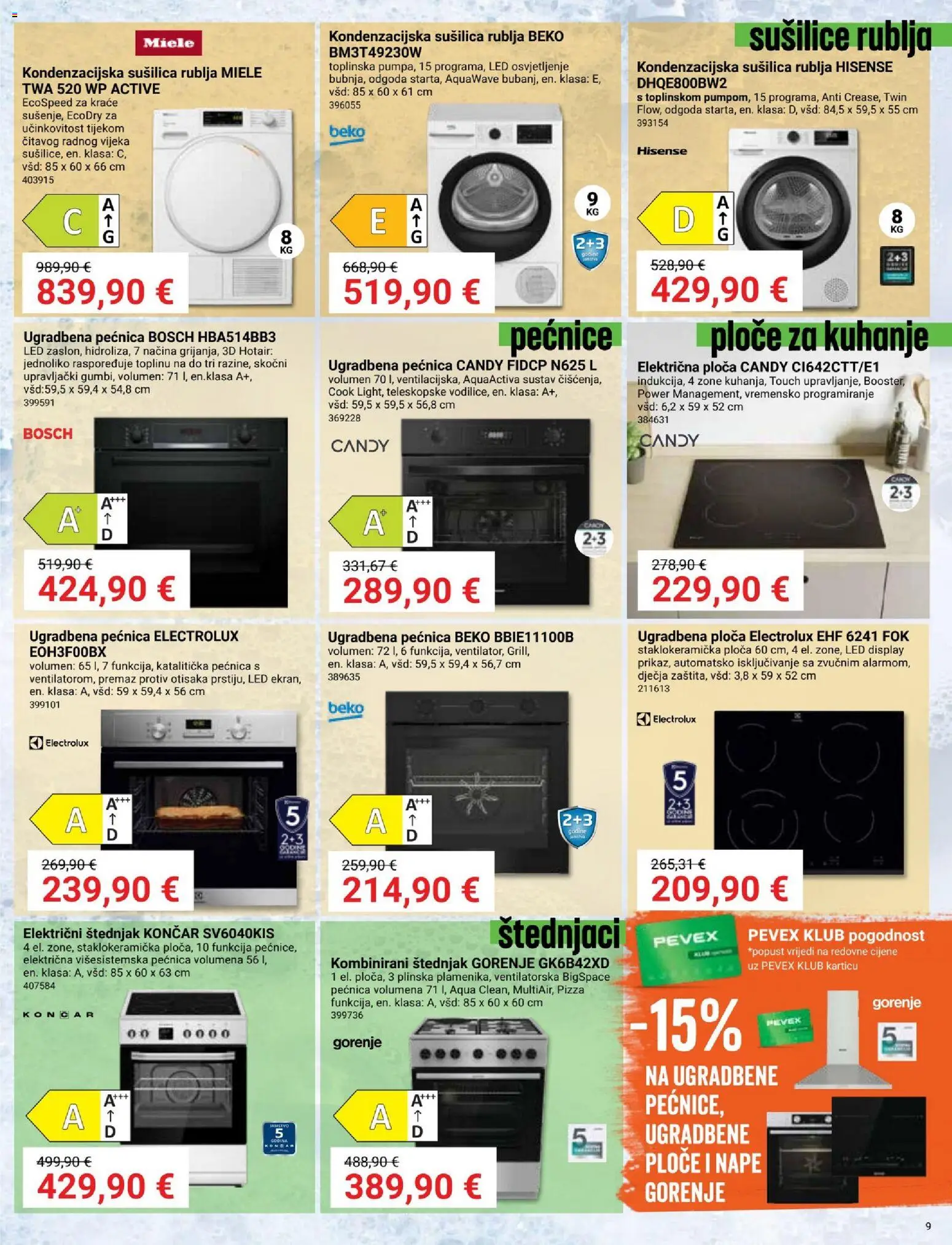 Pevex katalog | vrijedi od 05.02.2026 | Stranica: 9