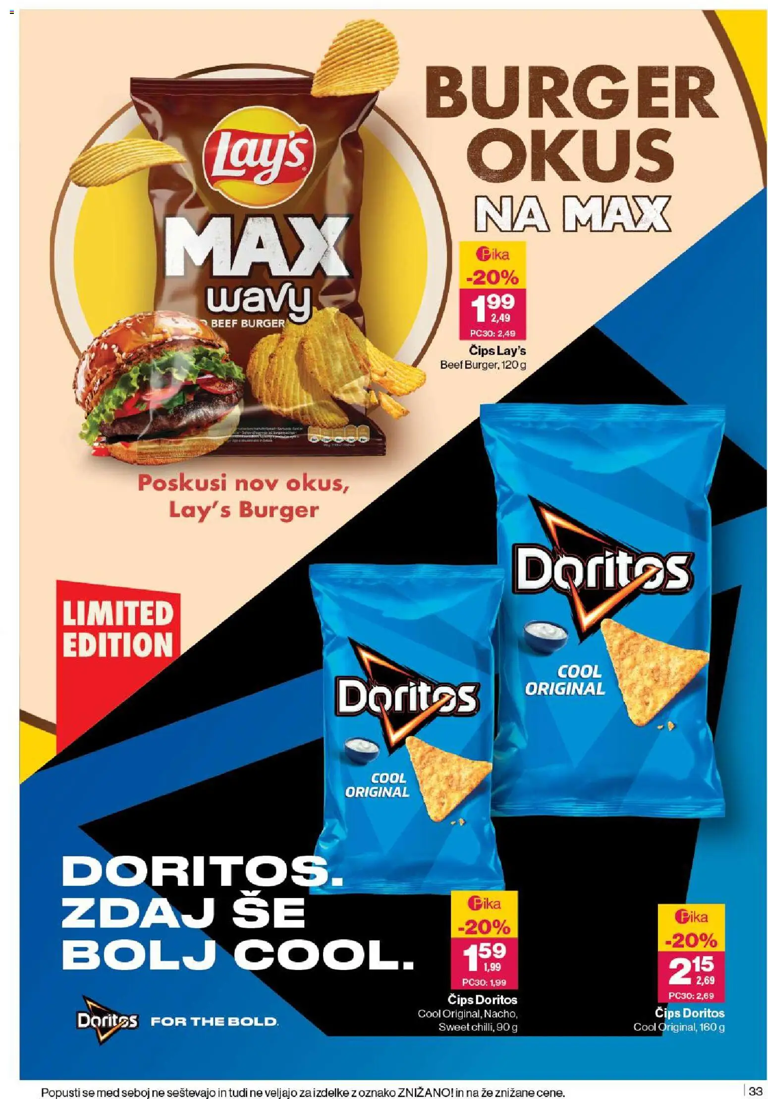 Novi Mercator katalog ponudbe – veljaven od 13.11.2025 | Stran: 35 | Izdelki: Cips