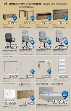 Jysk katalog - pregled Jysk kataloga - važi od 22.04.2026 | Strana: 9 | Proizvode: Polica, Sto, Radni sto, Polica za knjige