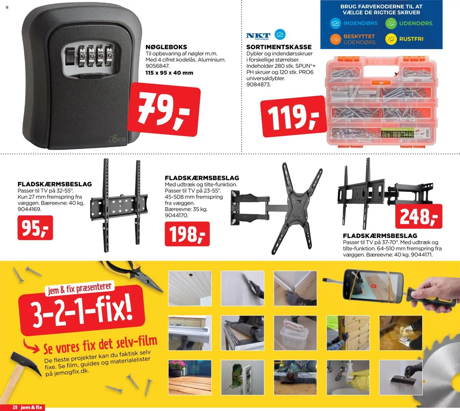 Jem & fix tilbudsavis – gyldig fra 26.04.2026 | Side: 28 | Produkter: TV