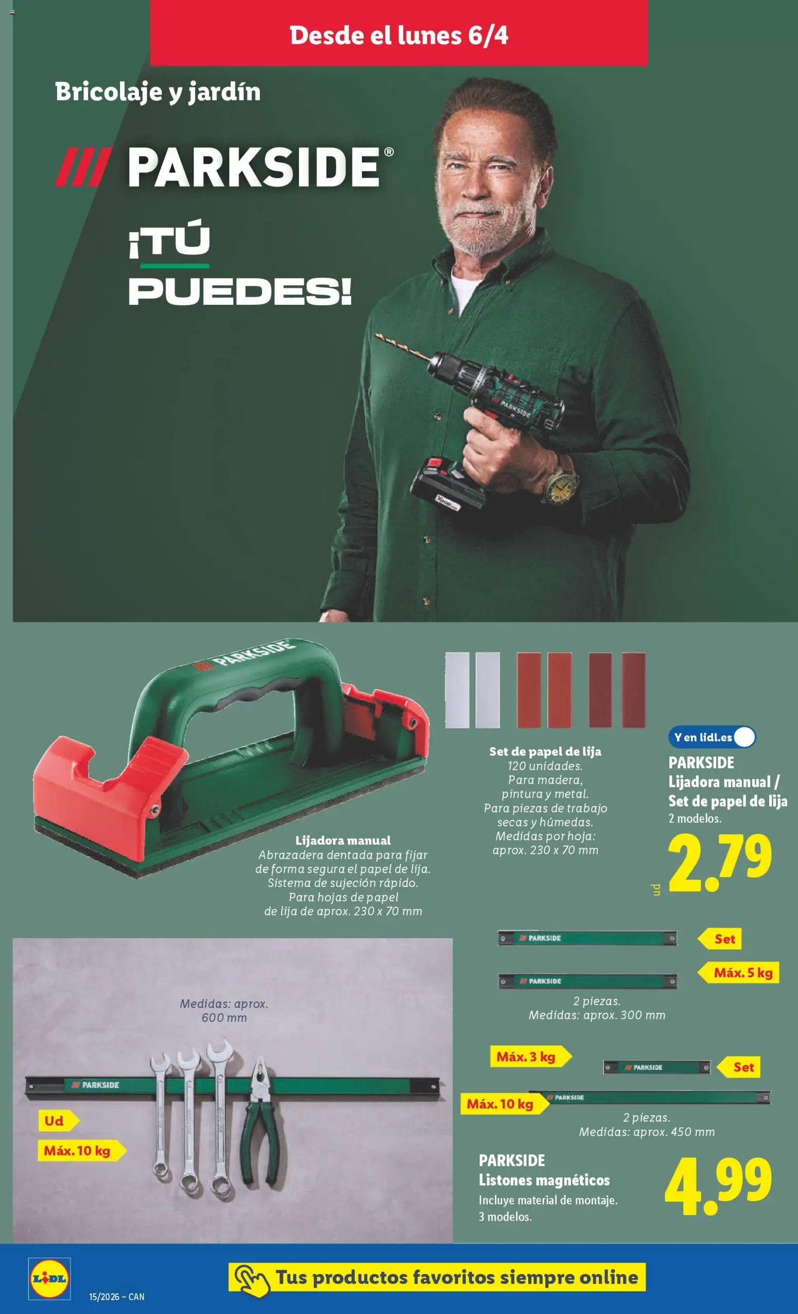 Lidl folleto de bazar │ válido desde el 06.04.2026 | Página: 10