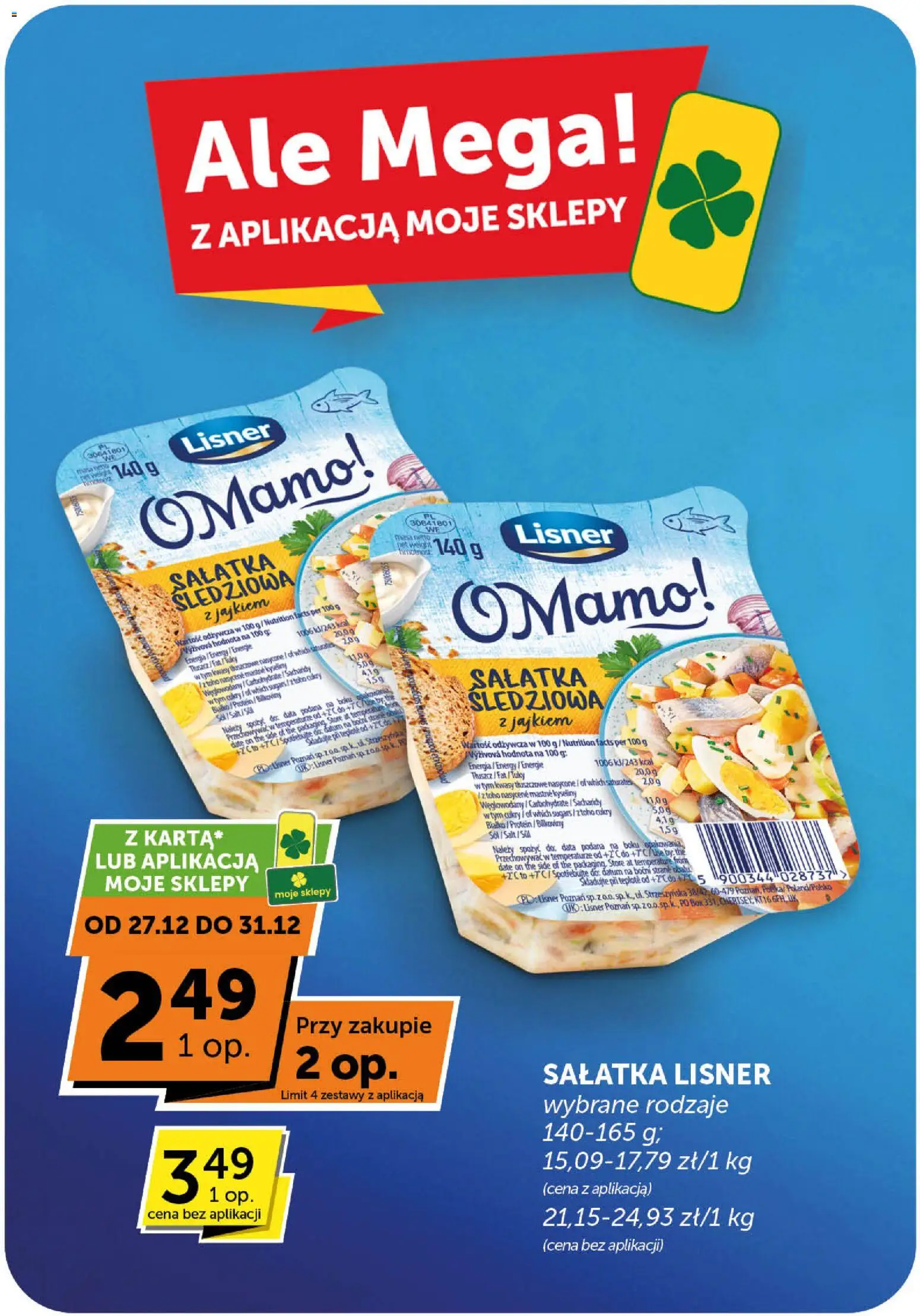 Groszek Gazetka - Market od 27.12.2025 | Strona: 5 | Produkty: Sałatka, Sól