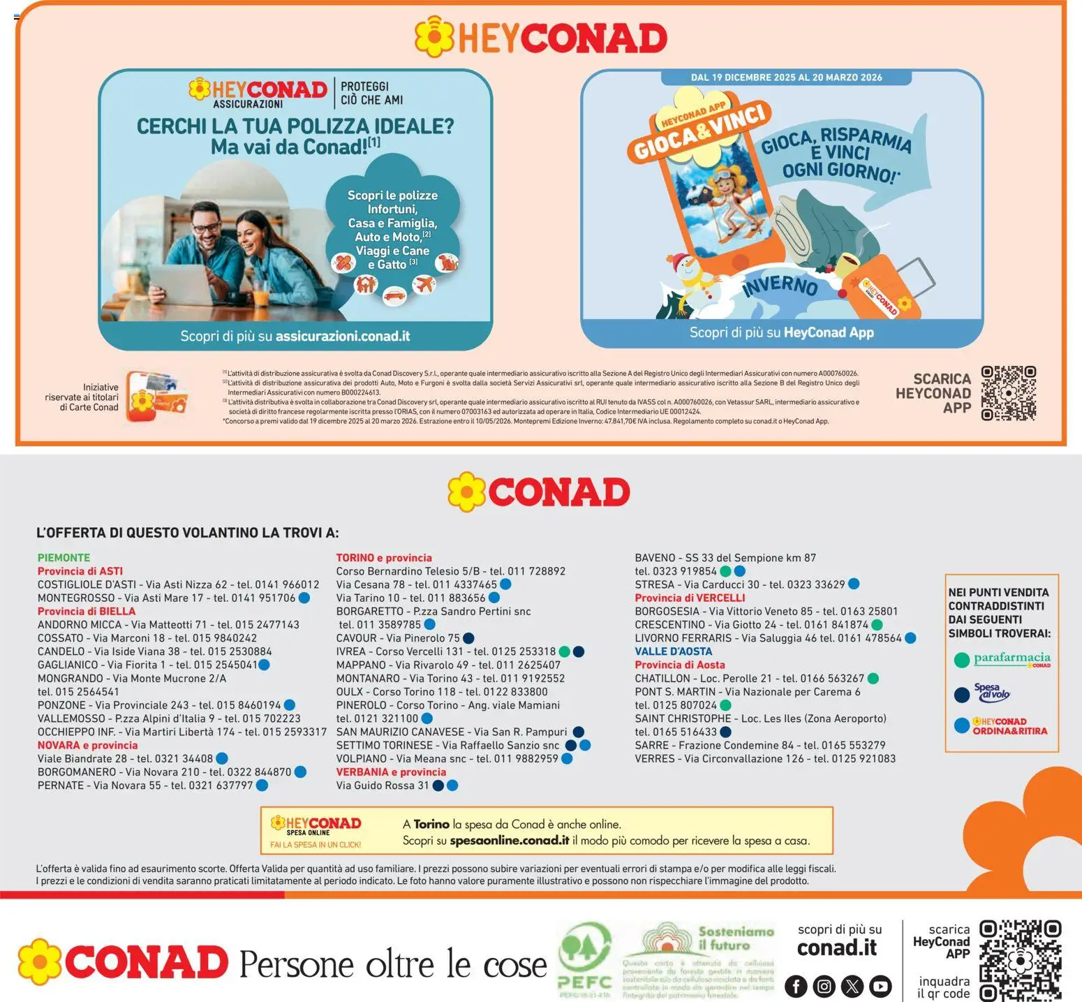 Volantino Conad del 15.12.2025 | Pagina: 28 | Prodotti: Mobile, Stampa