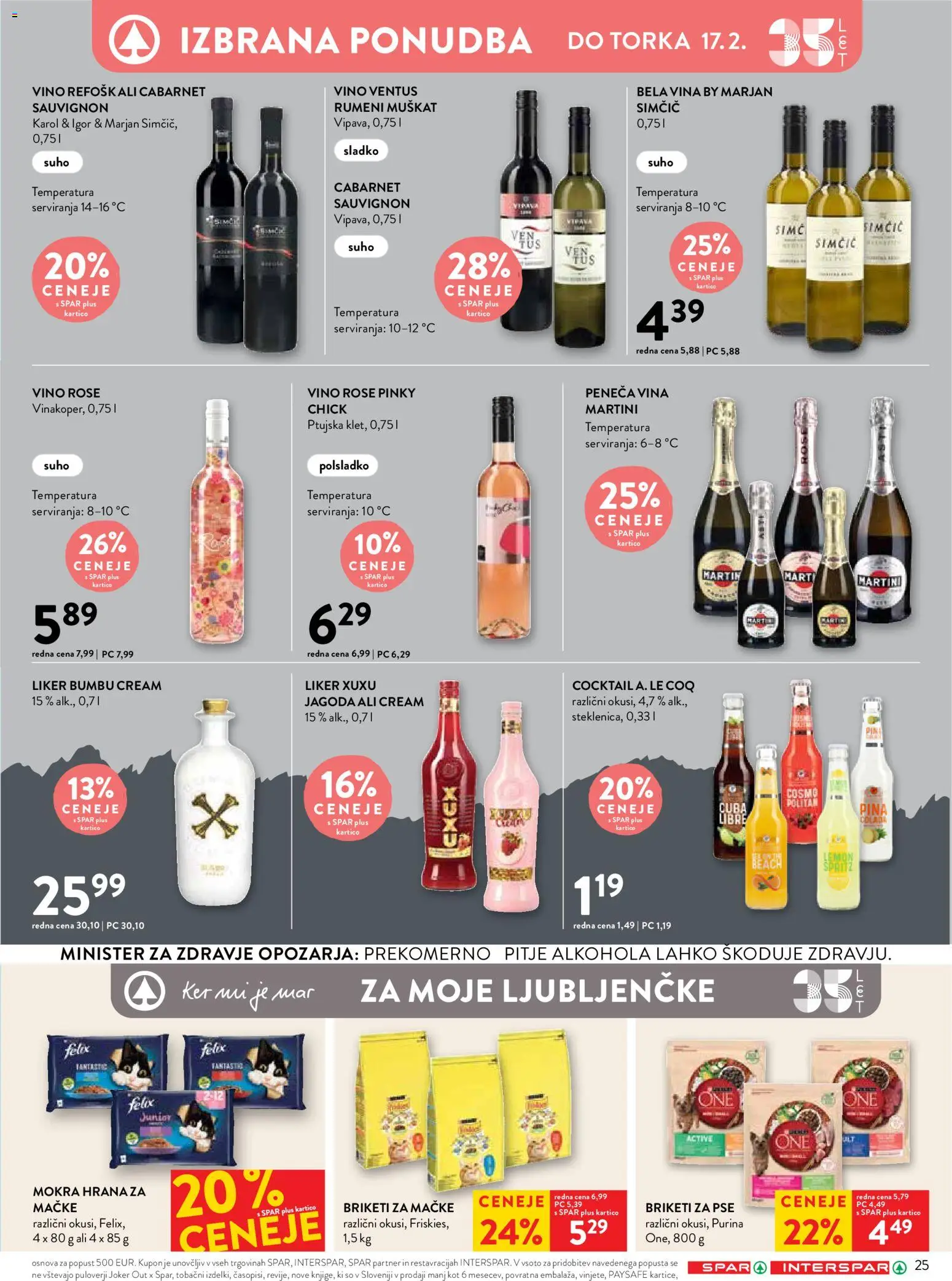 Novi Spar katalog ponudbe – veljaven od 11.02.2026 | Stran: 33