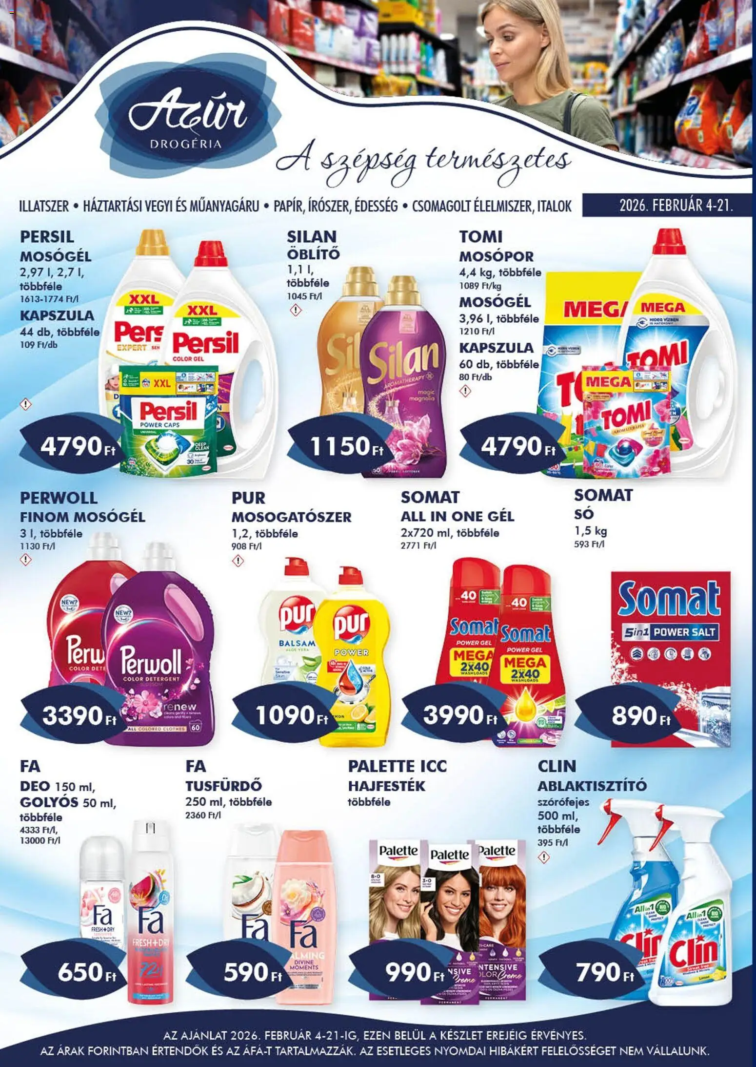 Azur akciós ujság - amely érvényes a következő dátumtól: 04.02.2026 | Oldal: 1