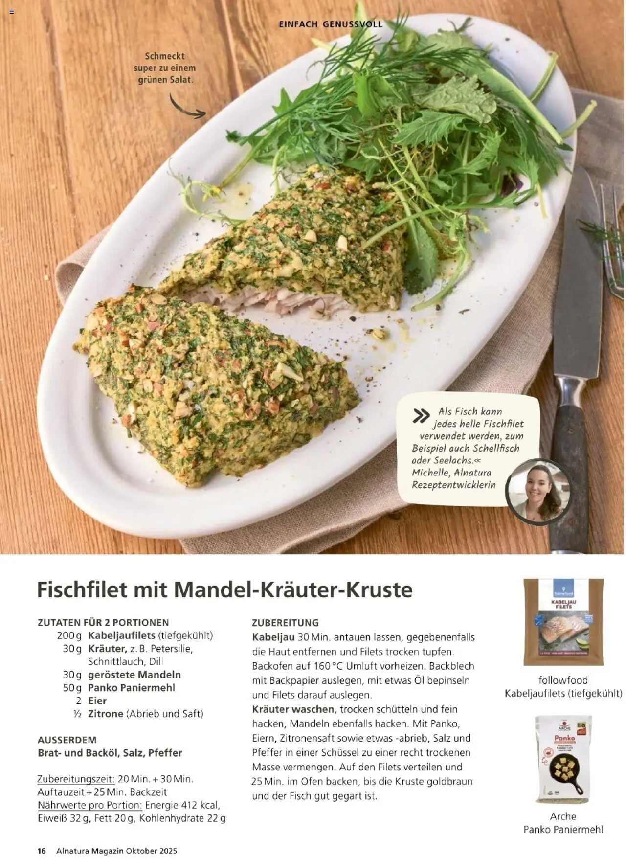 Alnatura Prospekt – gültig ab 01.10.2025 | Seite: 16 | Produkte: Eier, Fisch, Zitrone, Backofen