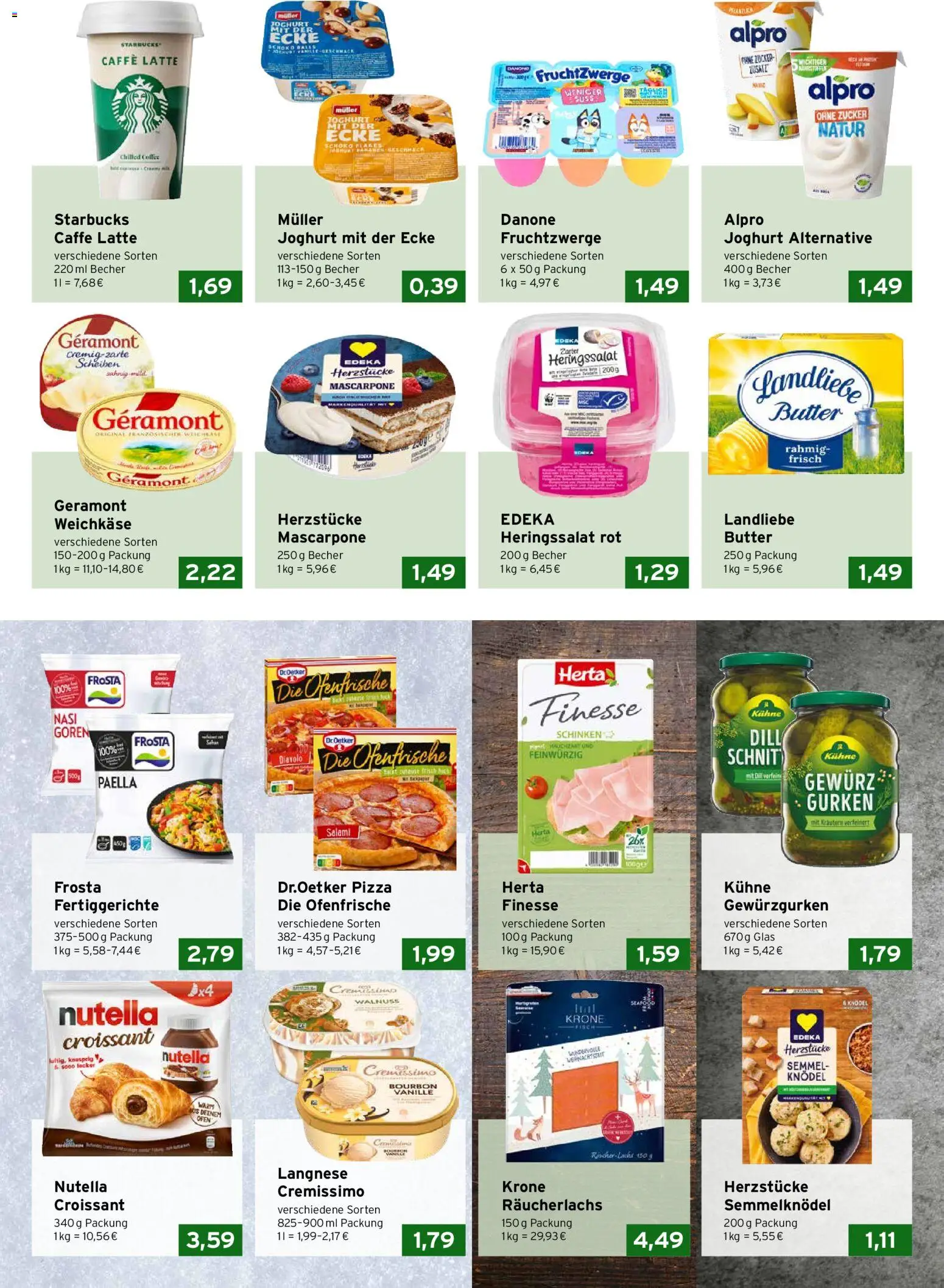 CAP Markt Prospekt – gültig ab 08.12.2025 | Seite: 2 | Produkte: Langnese, Langnese cremissimo, Ofenfrische, Pizza