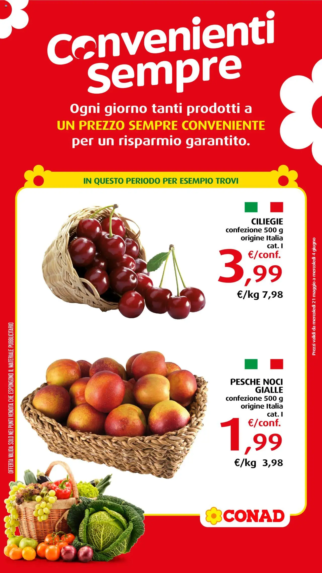 Volantino Conad del 03.06.2025 | Pagina: 1 | Prodotti: Noci