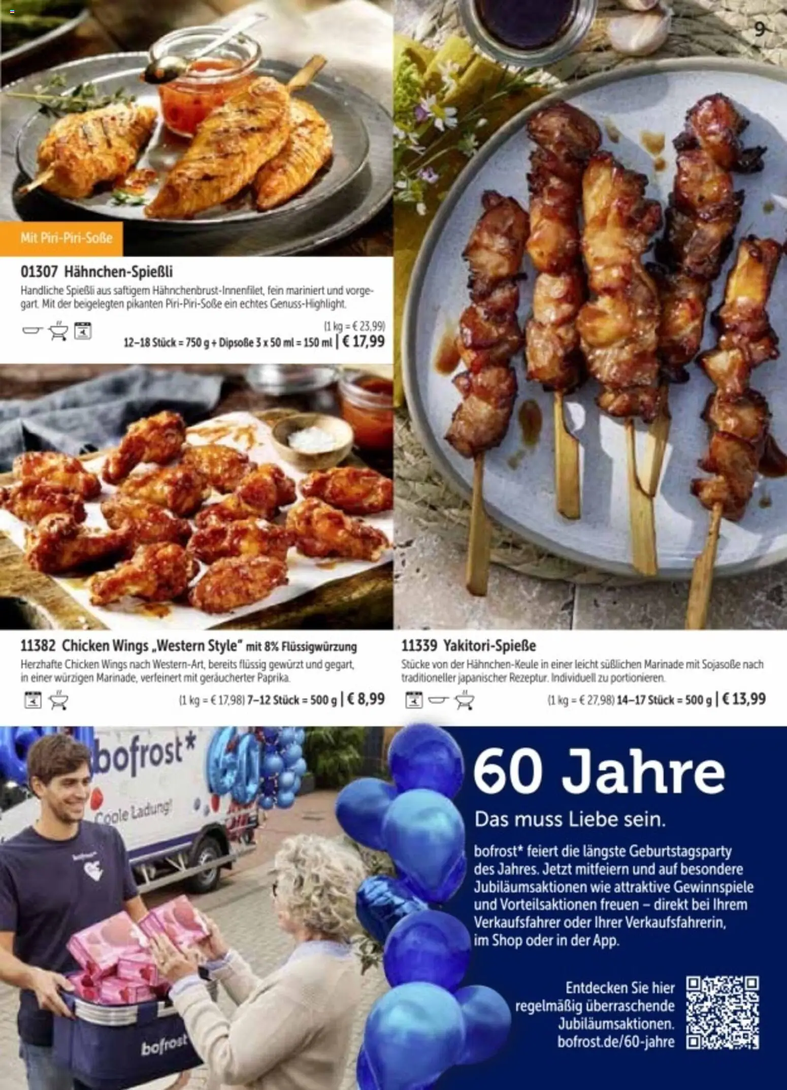 Bofrost Katalog Sommerprogramm – gültig ab 20.04.2026 | Seite: 9 | Produkte: Sojasoße